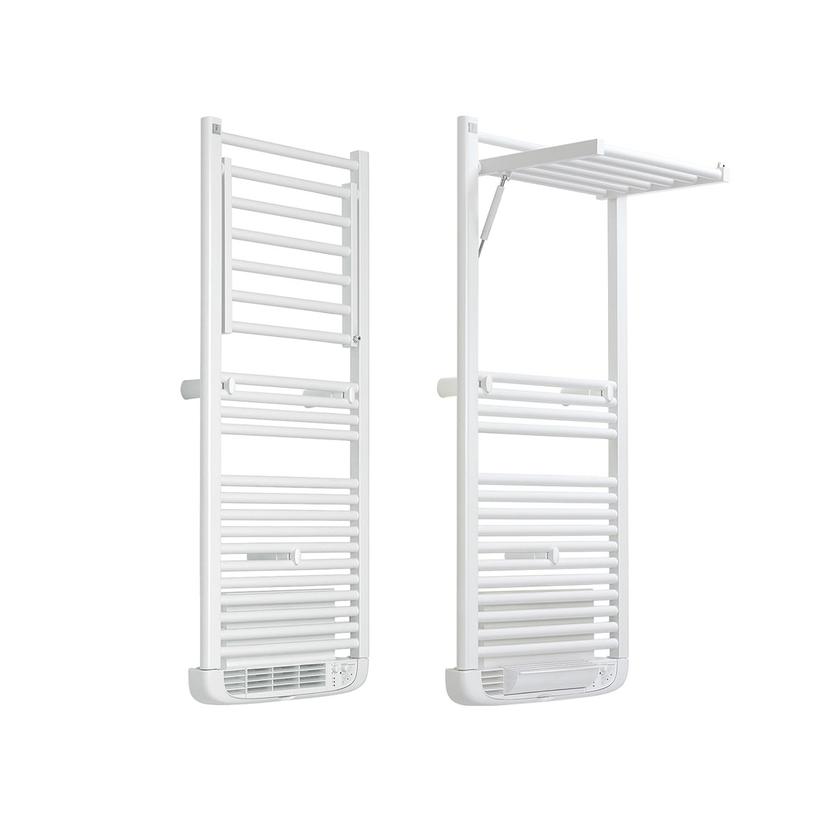 Ximax  Elektrischer Handtuchwärmer Bianca-Dry 1196 x 500 mm 500+1000 Watt inkl Konvektor Weiß Bild 3