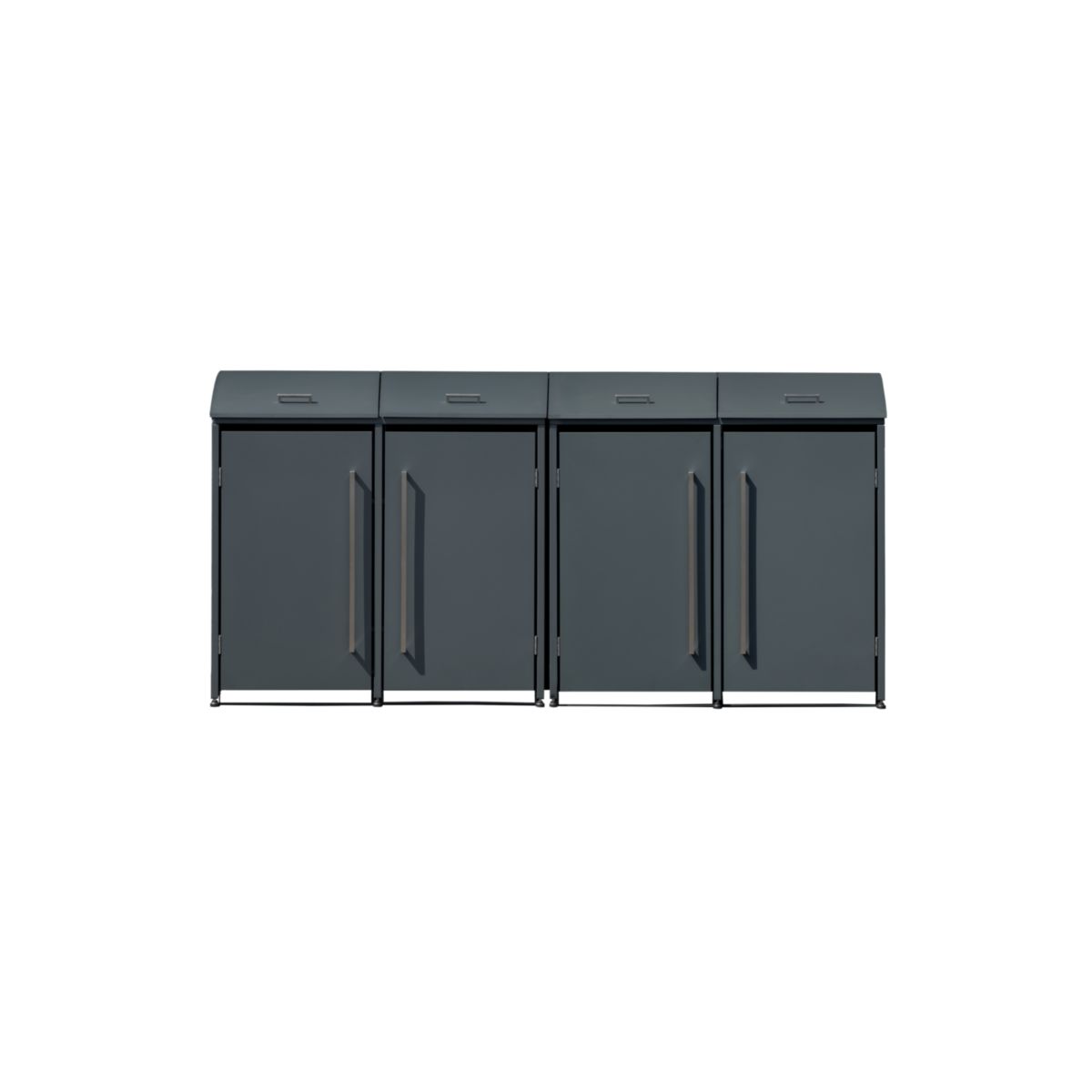 Westmann Mülltonnenbox Moderna 4 4x 240 L 83x278x135 cm Bild 2