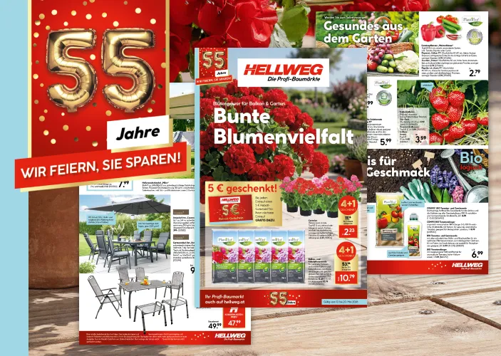 Beilage: Bunte Blumenvielfalt