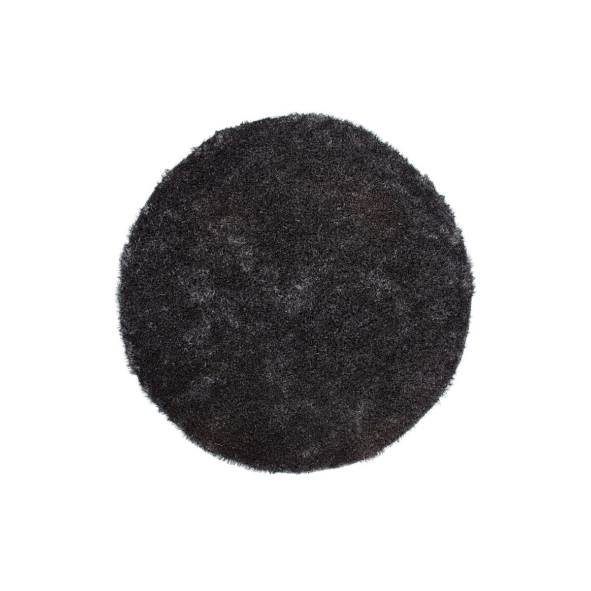 Hochflorteppich „Diamond 700 Anthrazit“, Ø120cm Rund