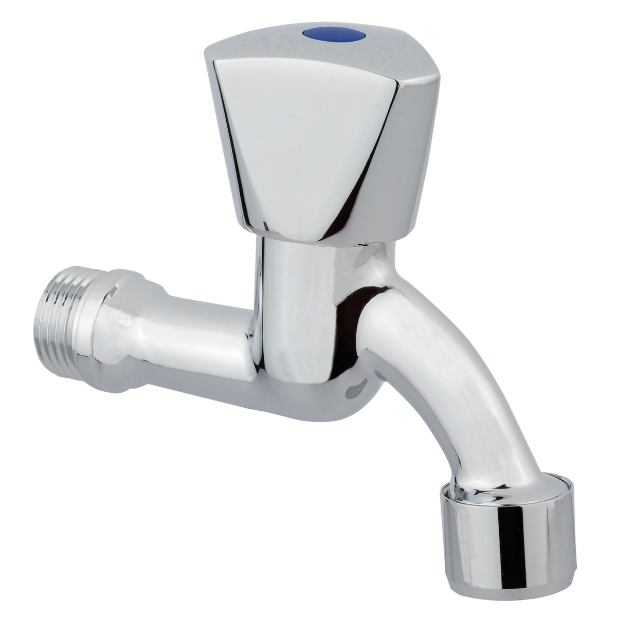 Kirchhoff MS Auslaufenteil Haubengriff Chrom 1/2" AG x M22 Bild 1