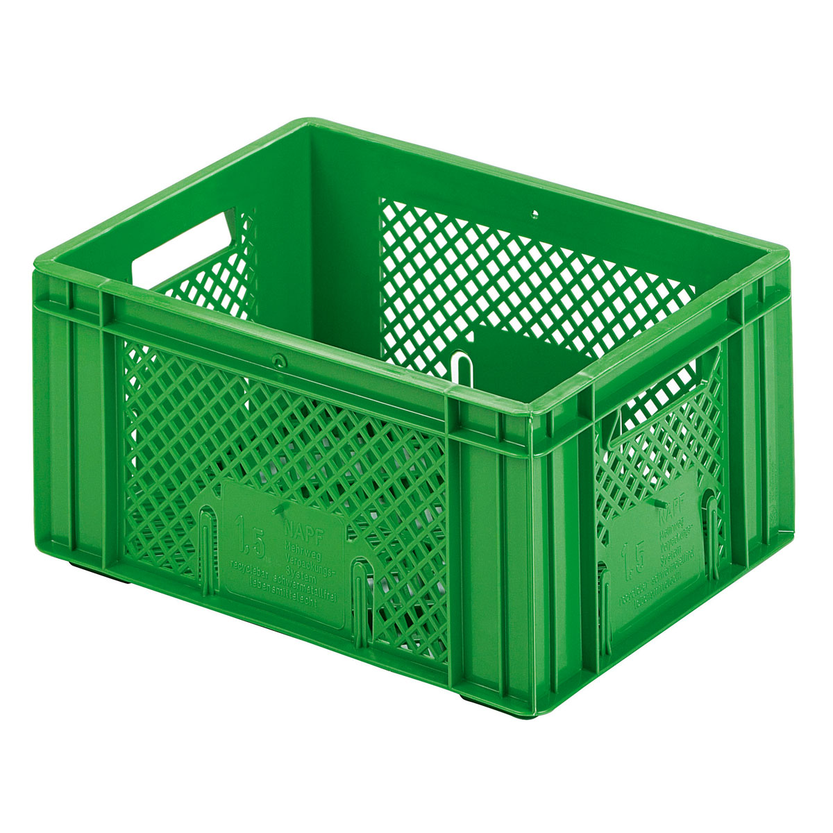 Gemüsekiste grün 40 x 30 x 18 cm