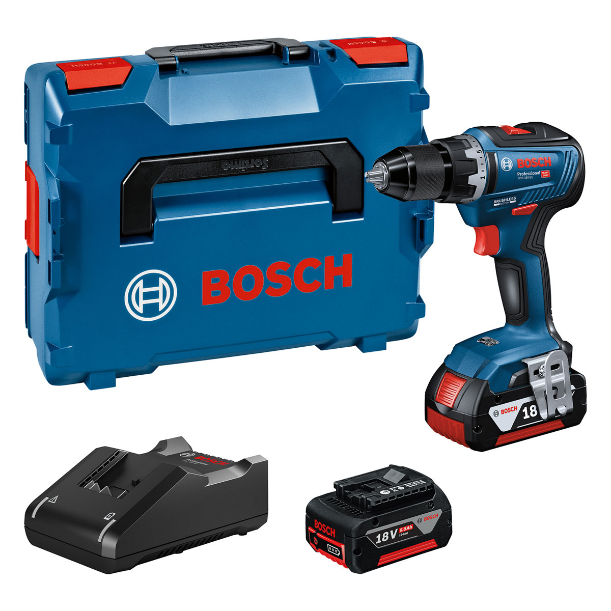 Bosch Akku-Schrauber GSR 18V-55 Professional Bild 1