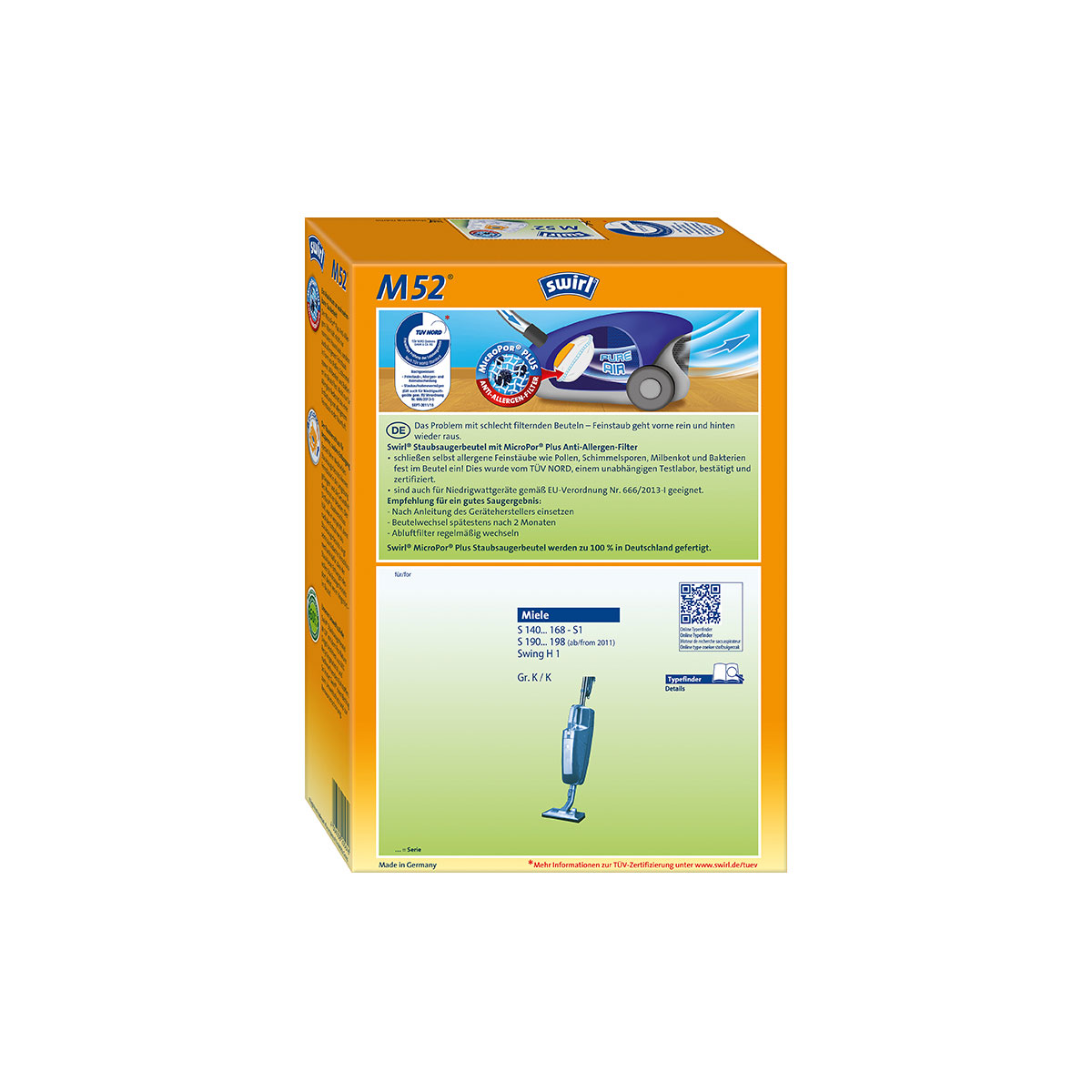 Staubsauger-Beutel M 52 EcoPor Bild 2