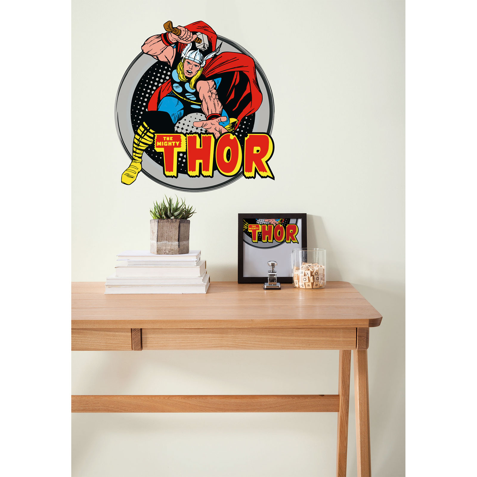 Komar  Wandtattoo Thor Comic Classic 50x70 cm Bild 1