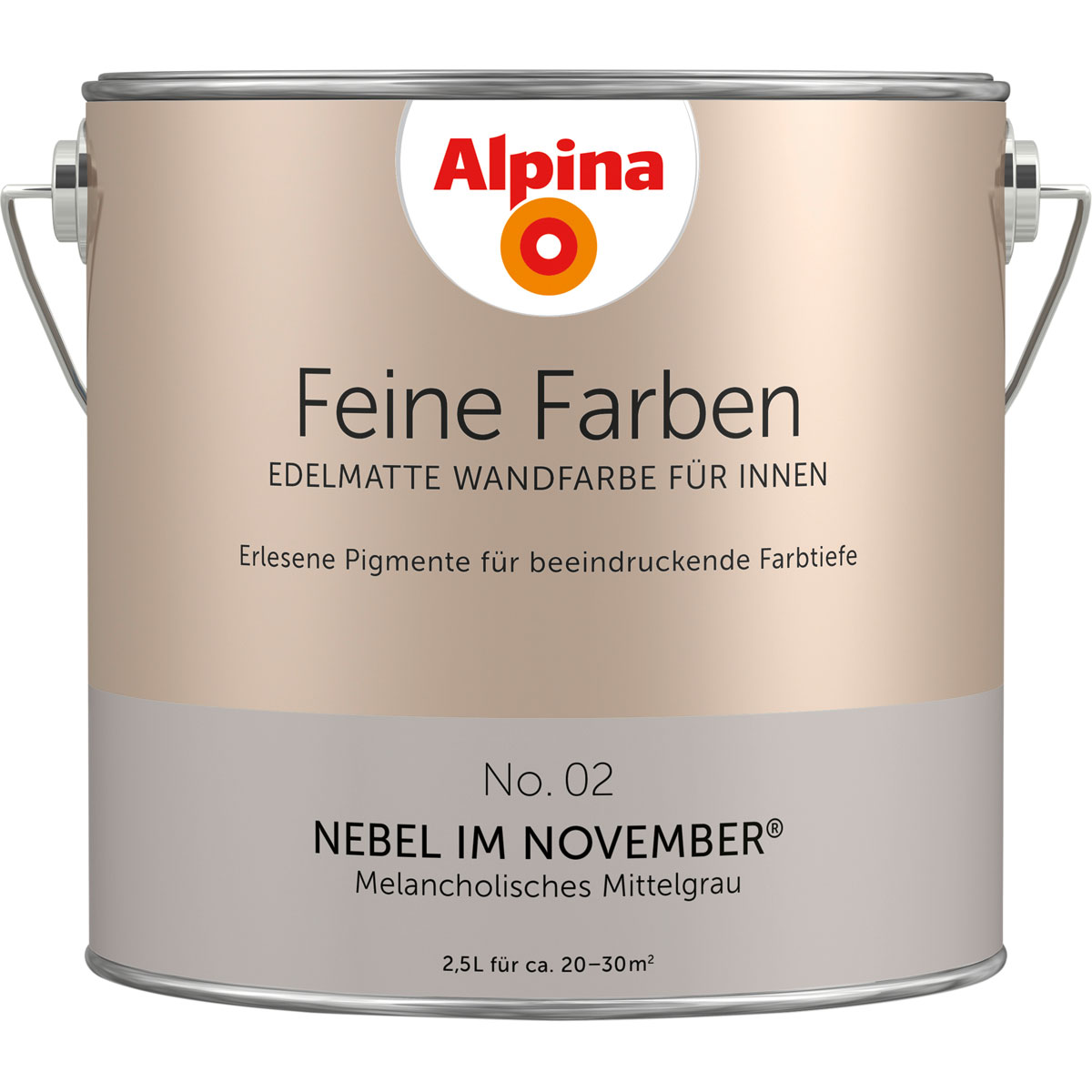 Alpina Feine Farben Nebel im November 2,5 L