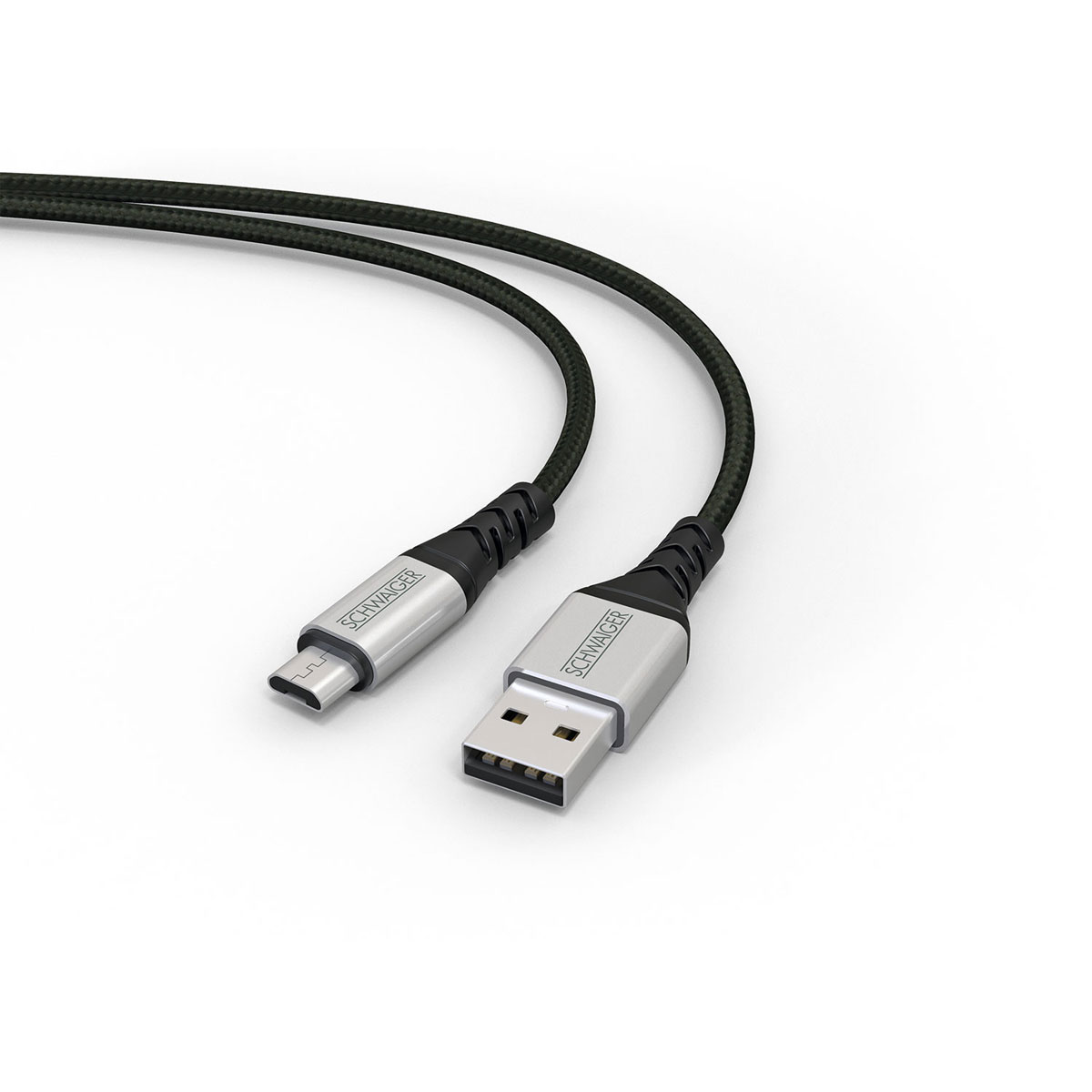 Schwaiger  Sync und Ladekabel Typ A/Micro USB 1,2 m Bild 3