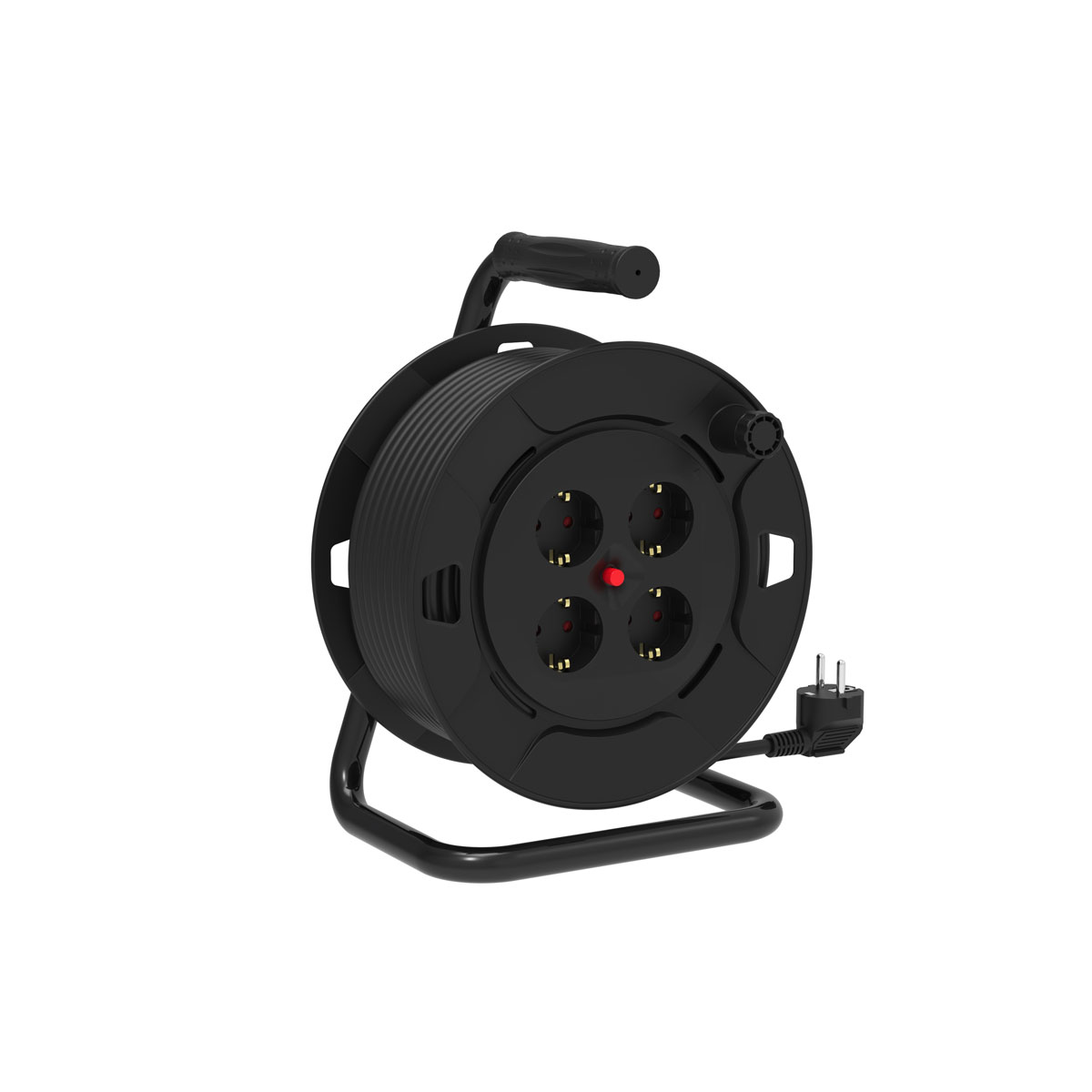 Flector Technik Kabeltrommel 20 m IP20 4-fach Schuko