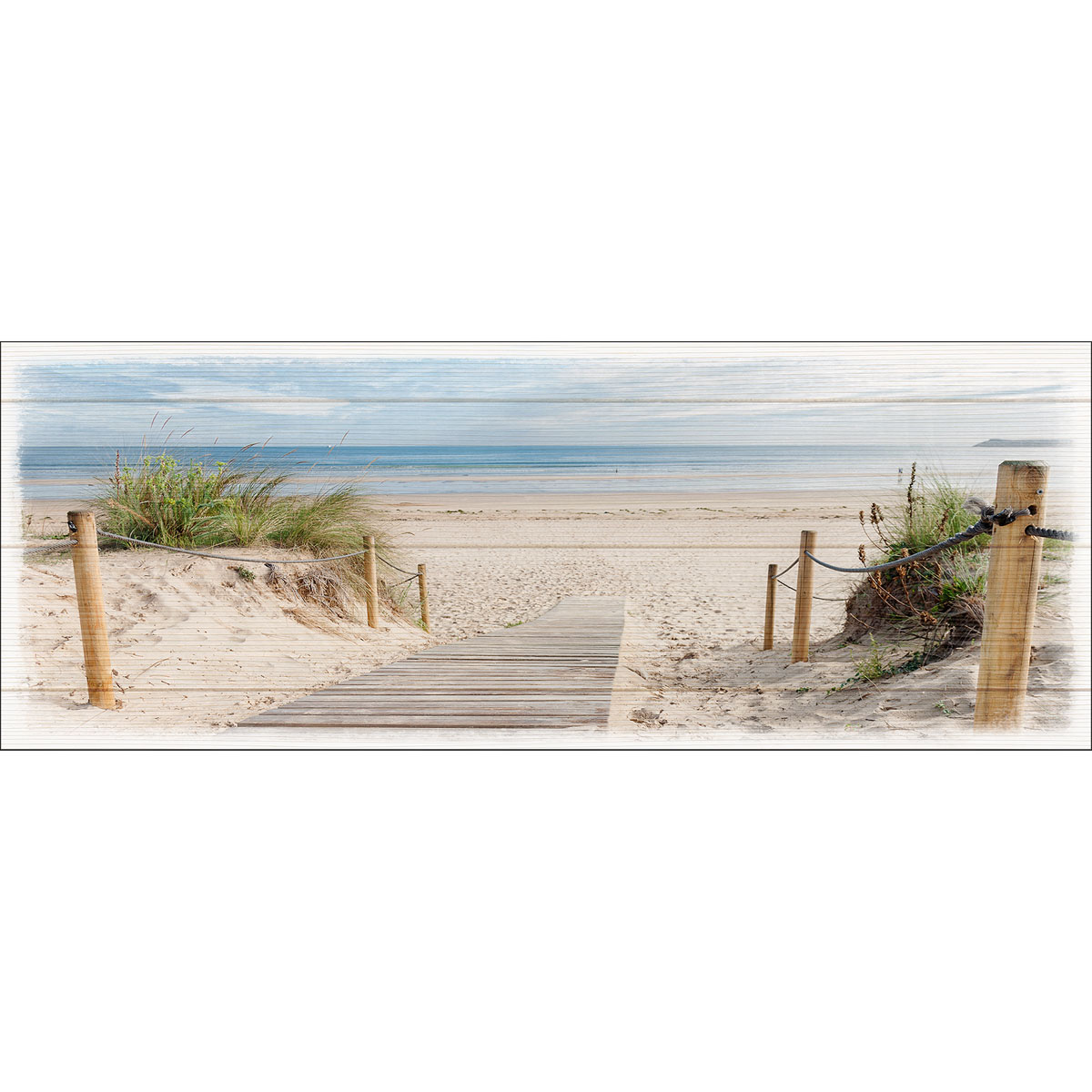 Canvas-Art Dünen 30 x 80 cm Bild 1