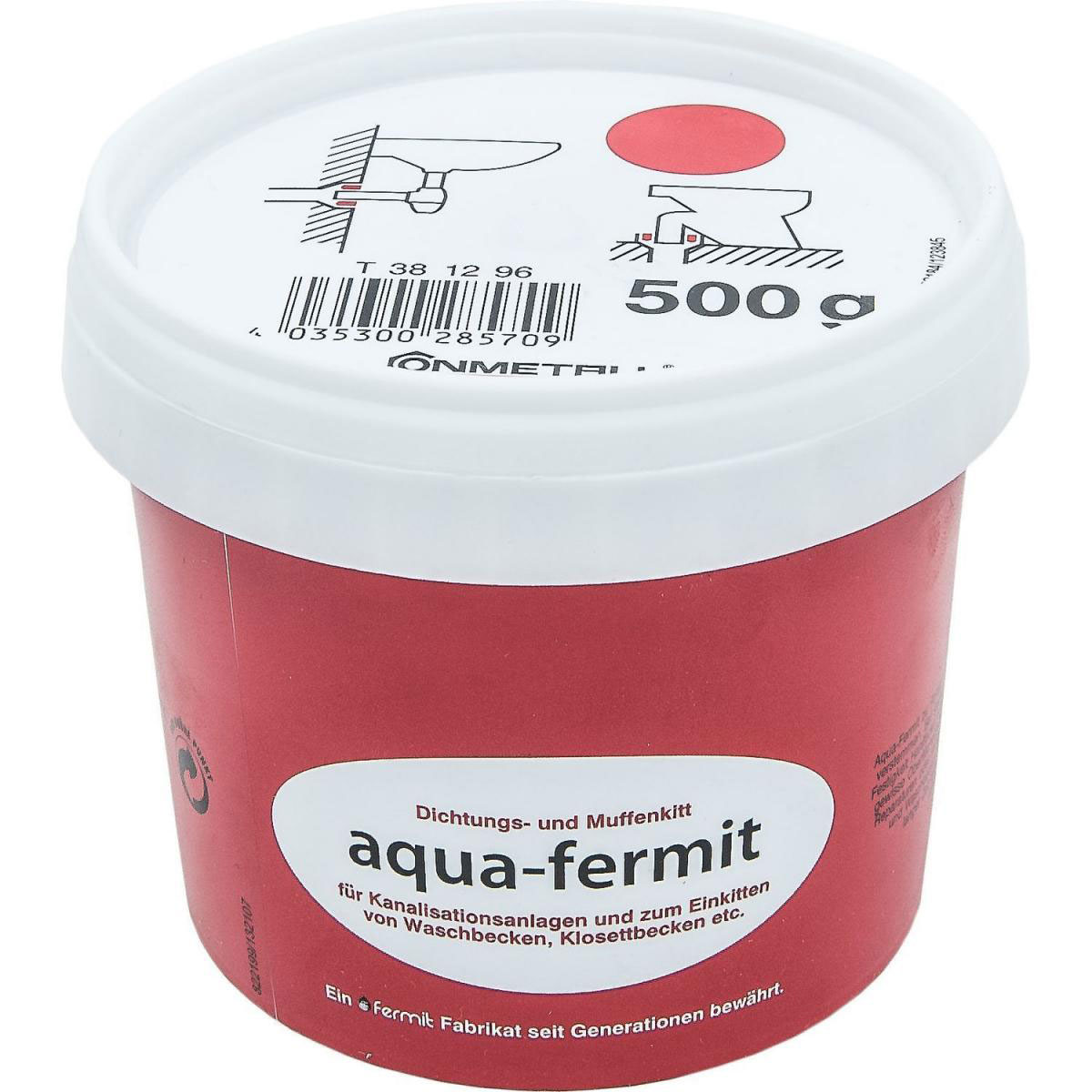 Muffenkitt rot 500 g