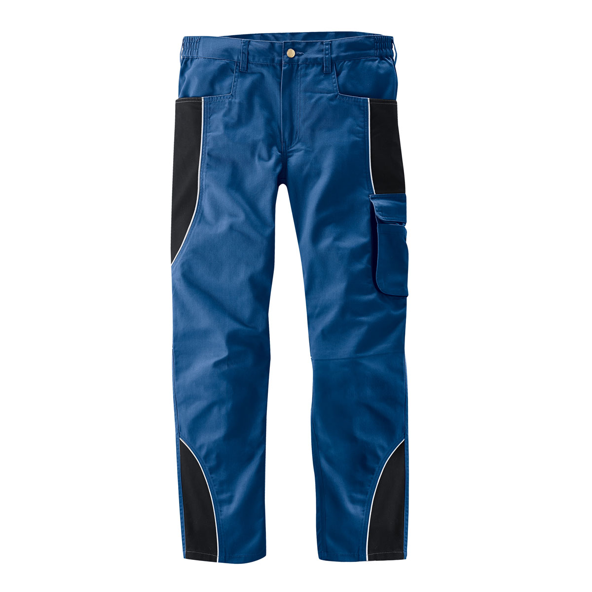 Scheibler Arbeitshose Active royalblau-schwarz Größe 52