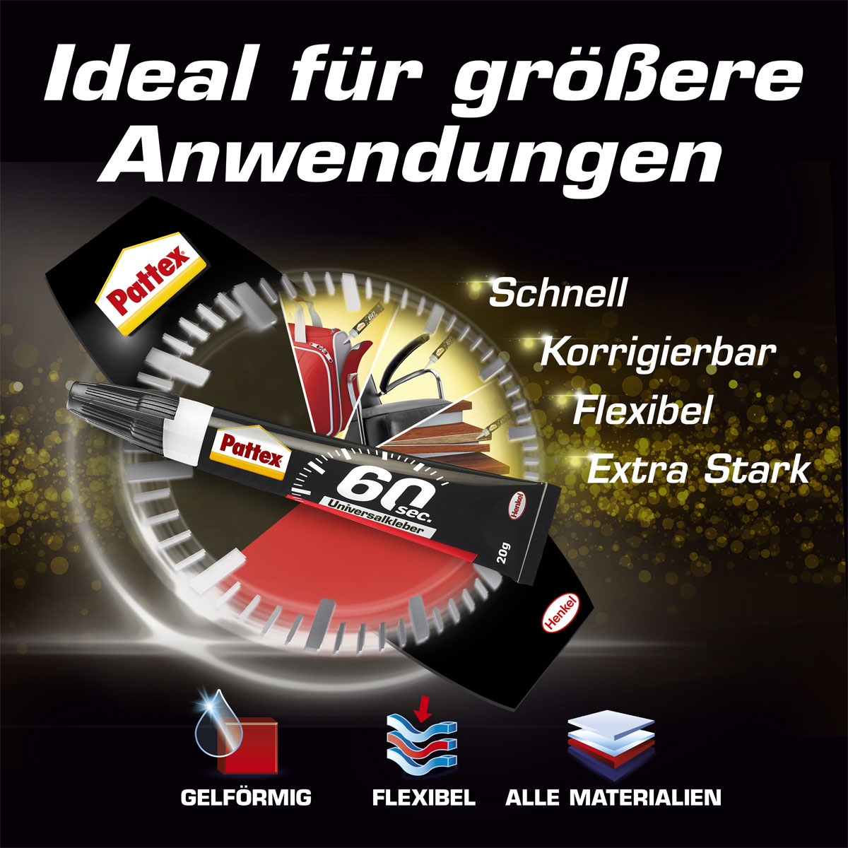 Pattex Universalkleber 60sec 20 g Bild 5