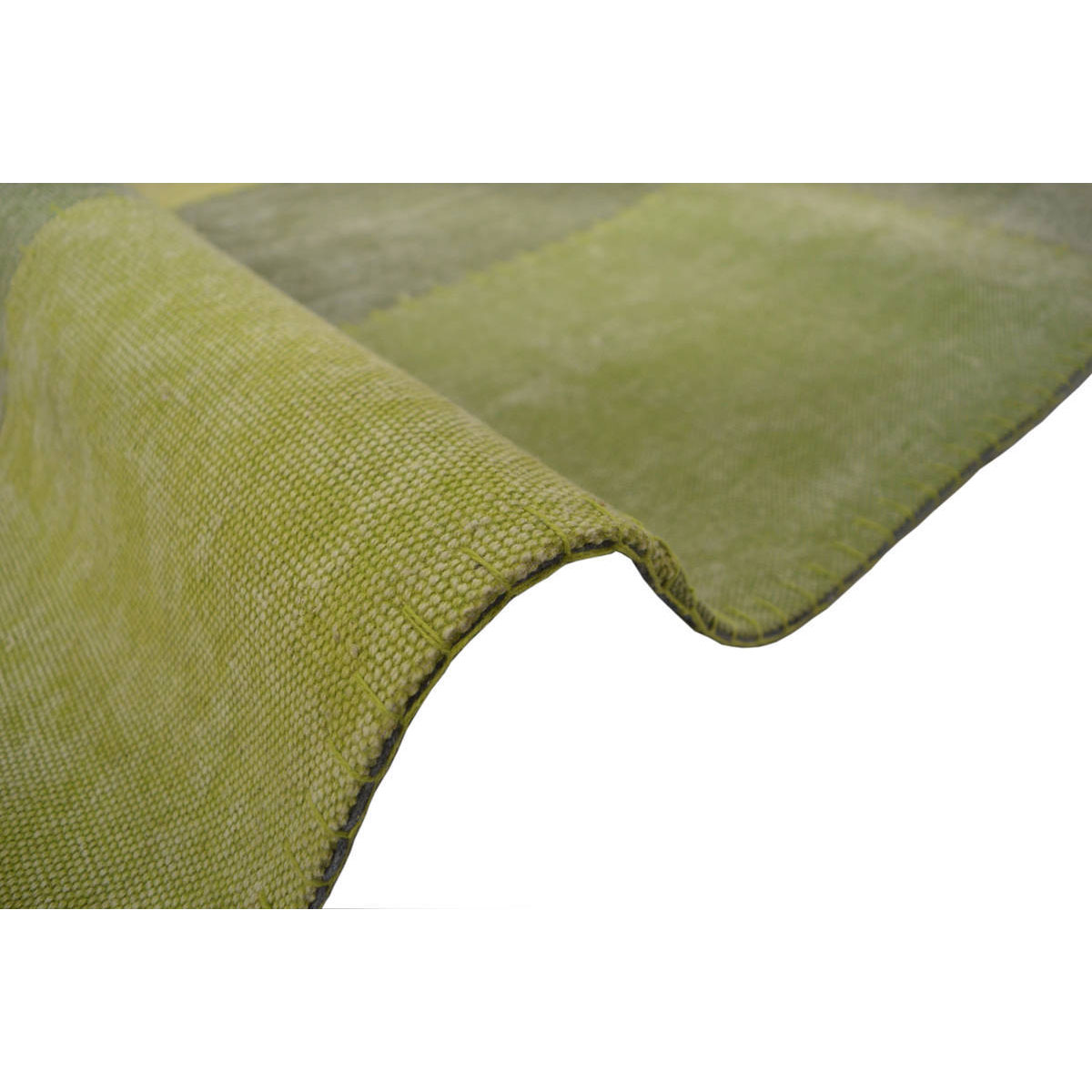 Lederteppich Spark 210 grau/silber Bild 2