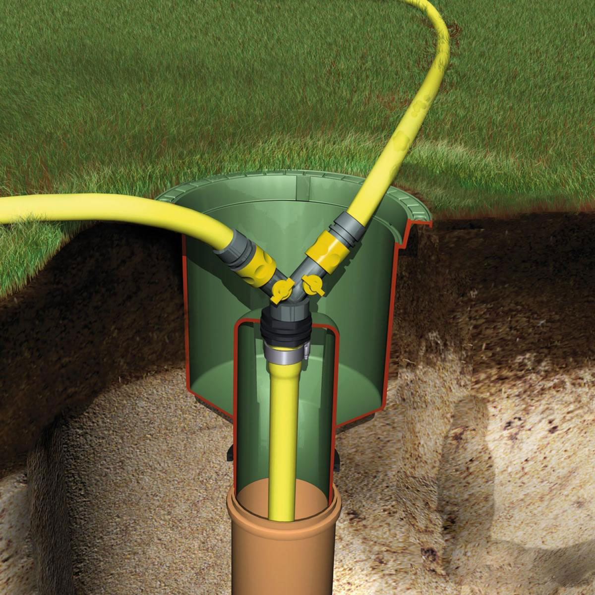 4rain Gartenpaket Herkules Komplettpaket Garten 4800 L Bild 4