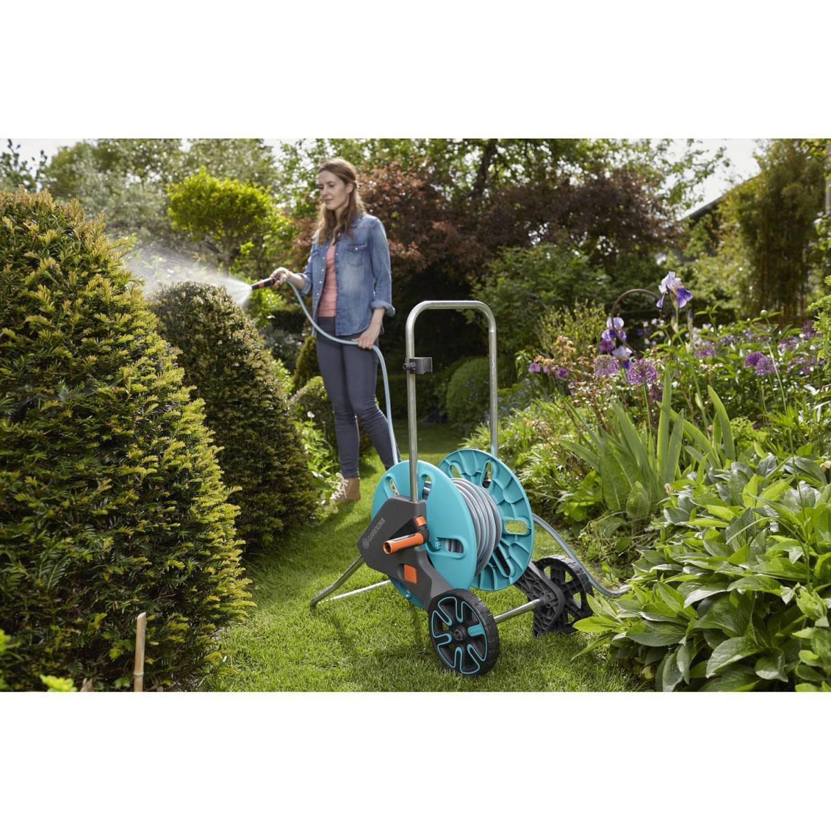 Gardena  Schlauchwagen-Set AquaRoll M Bild 2