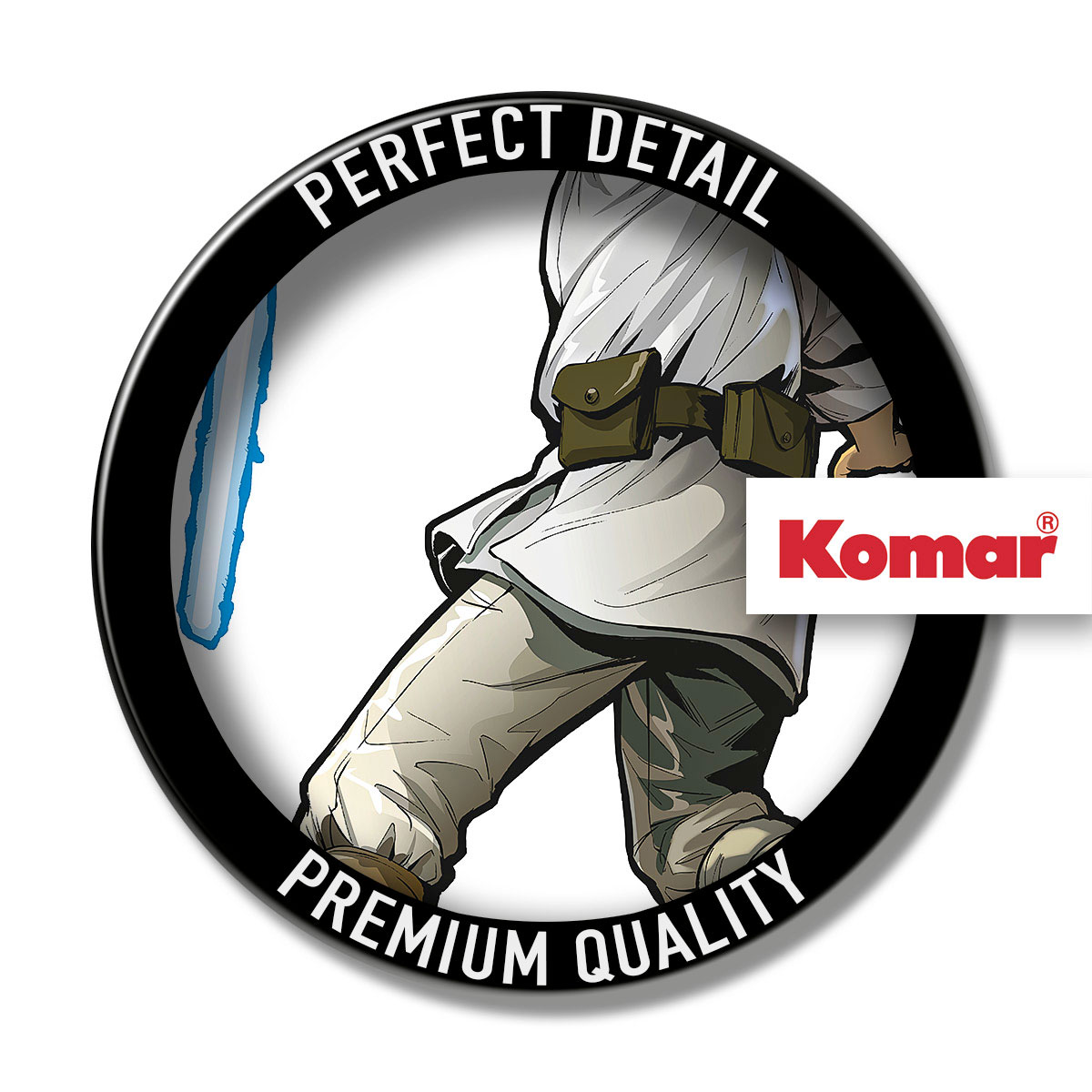 Komar  Selbstklebende Vlies Wandtattoo Star Wars XXL Luke Skywalker 127x200 cm Bild 3