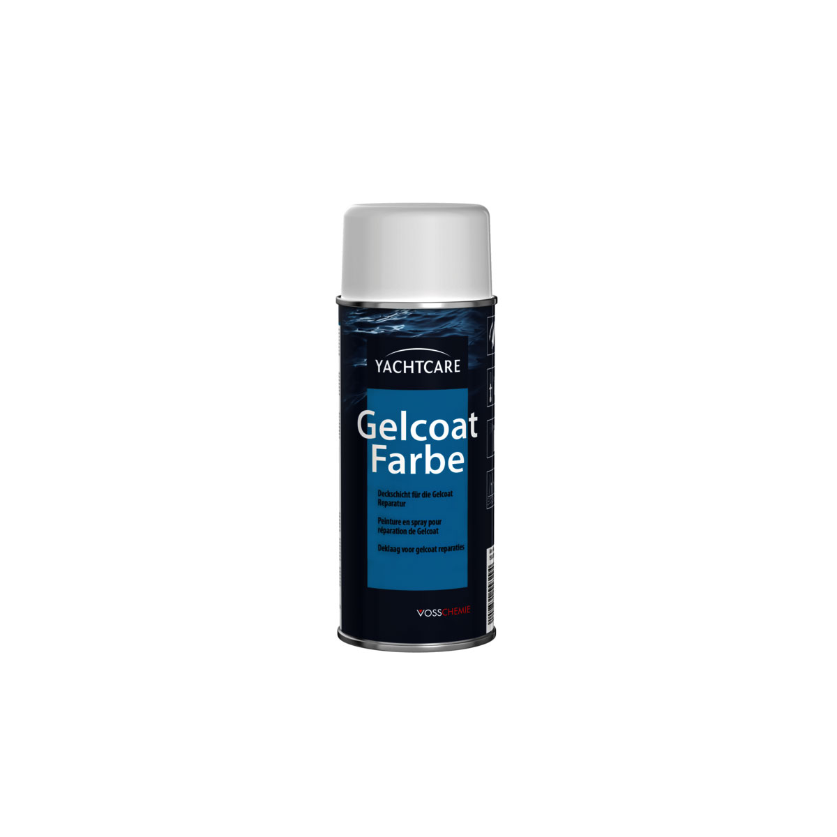 Yachtcare Gelcoat Farbe, 400ml, Farbe: Weiß, RAL 9010