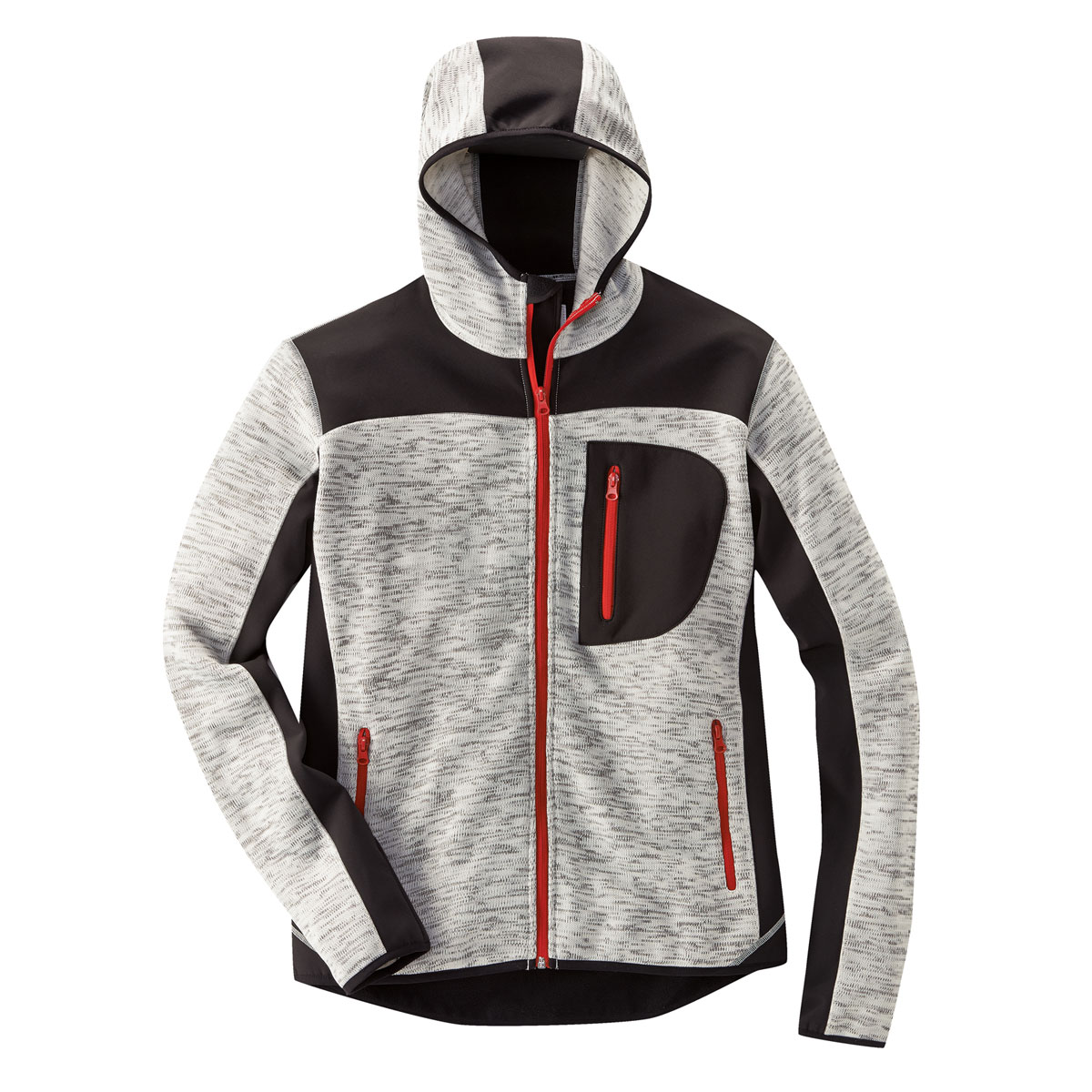 Strickjacke Professional grau Größe XXL