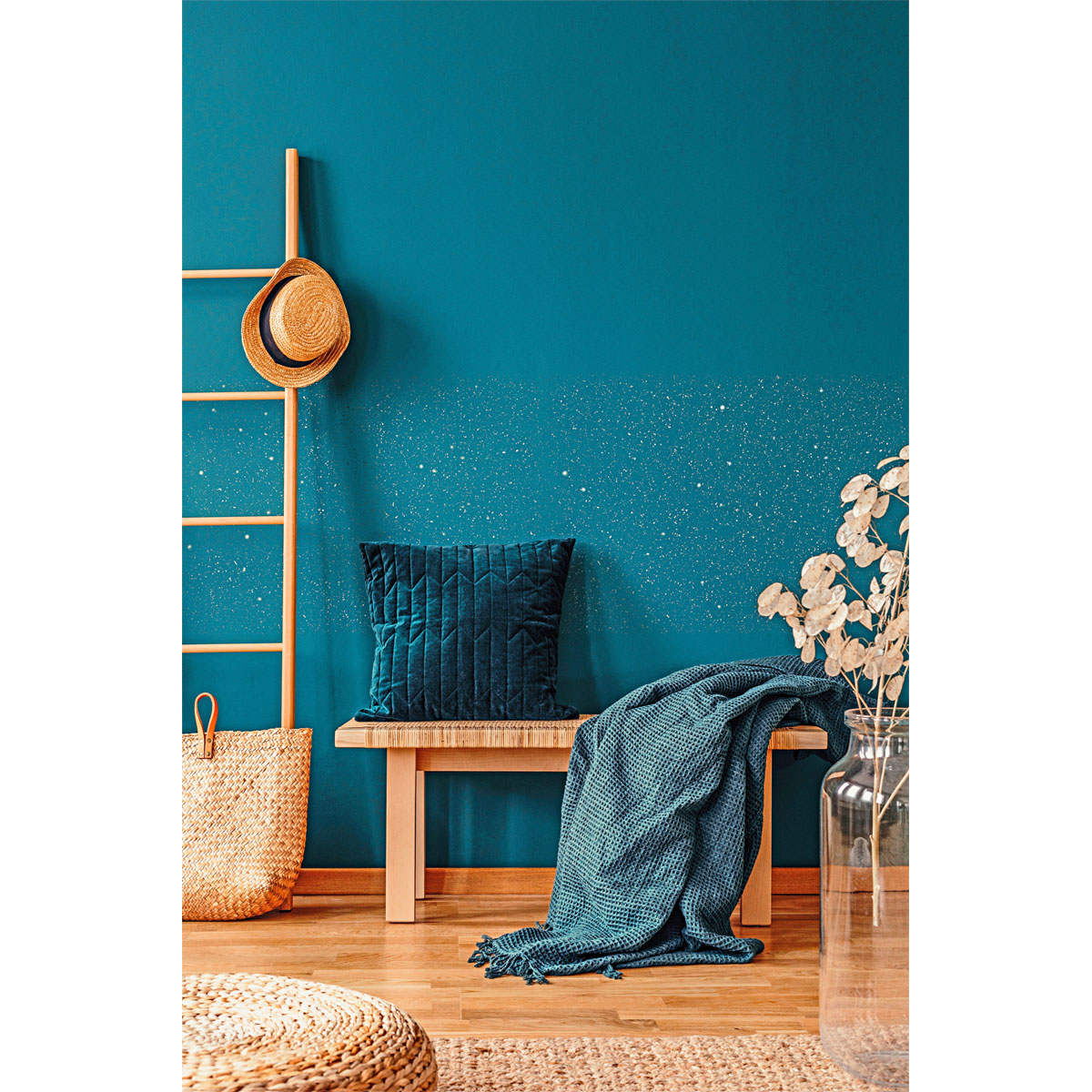 Vincent Glitter-Zusatz für Wandfarben silber 34 g Bild 2