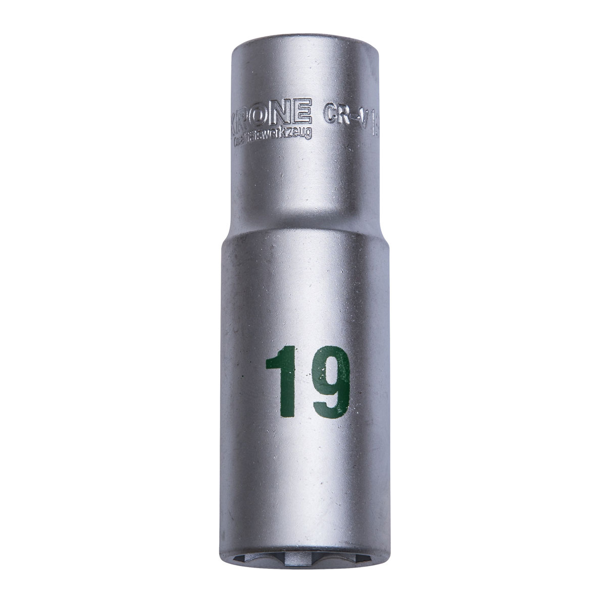 Krone Steckschlüssel lang 1/2 Zoll 19 mm