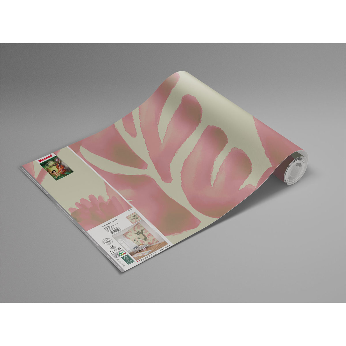 Komar  Vlies Fototapete Dance the Jungle 250x280 cm Bild 3