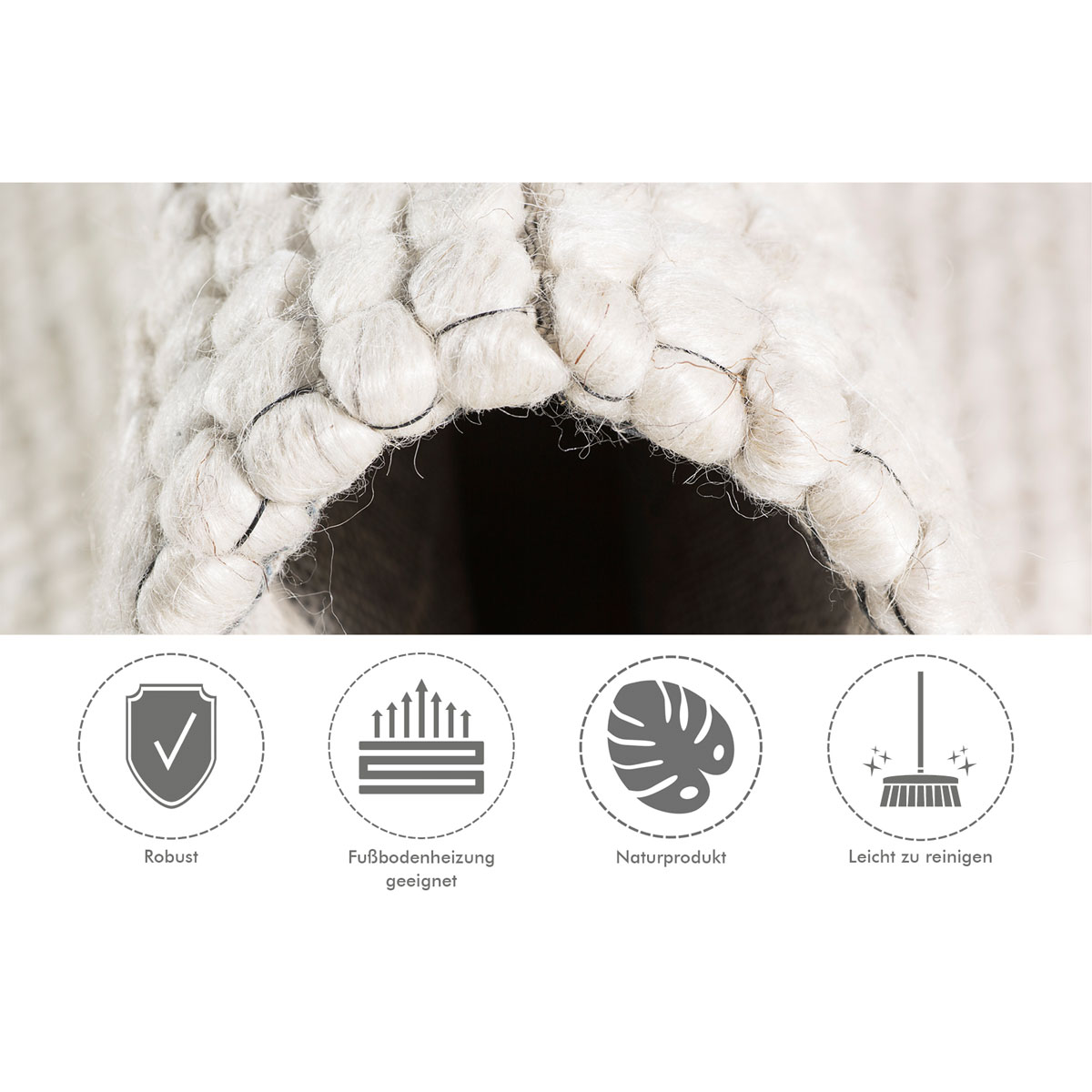 Barbara Becker  Teppich BB Brave creme natur 160 x 230 cm Bild 6