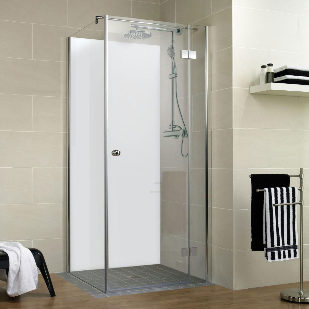 Schulte Duschrückwand Decodesign-Set Erweiterung 900 x 2100 mm weiß Bild 1