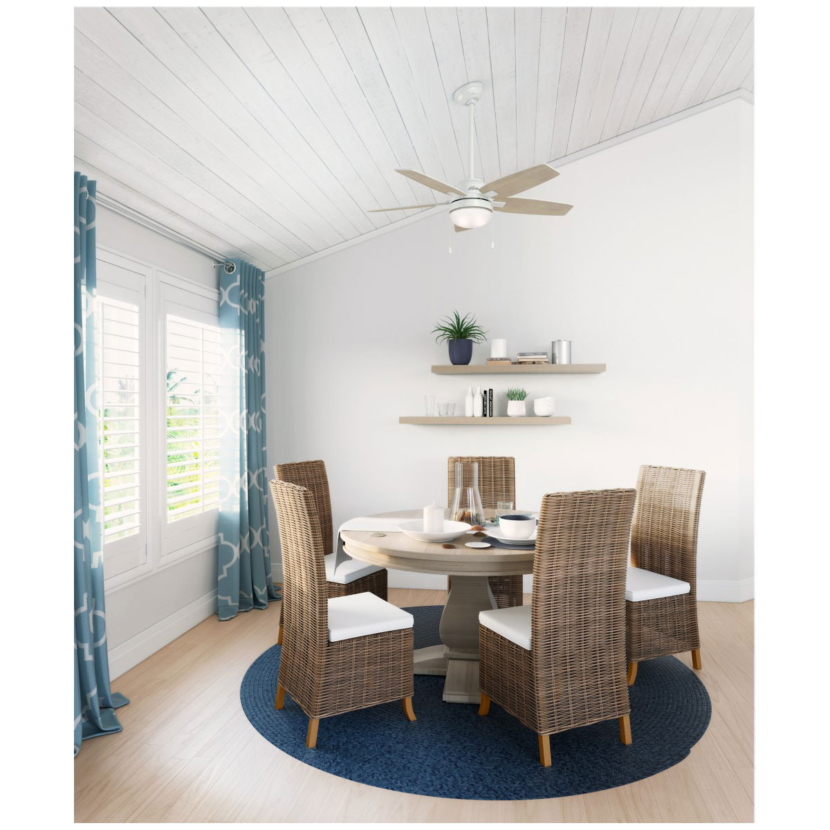 Hunter Fan Hunter Deckenenventilator Arcot 117 cm frisches weiß Bild 9