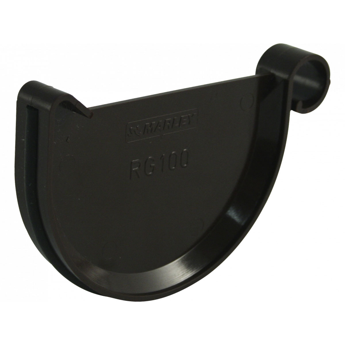 Marley Dachrinnenendstück für links und rechts 100 mm