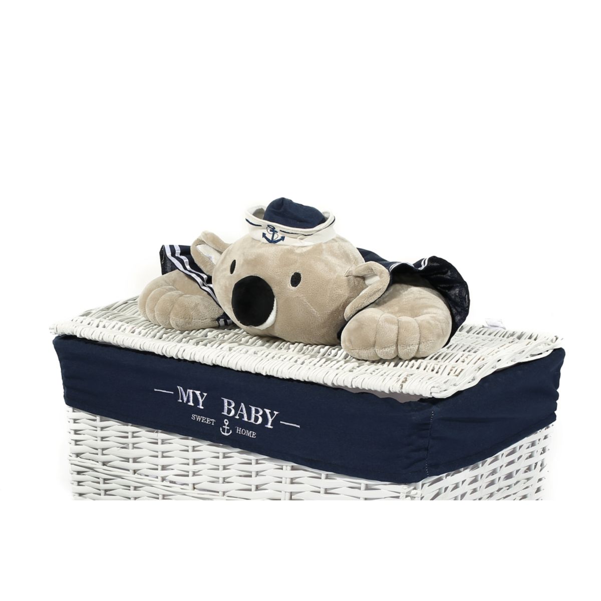 Korb-Set Koala 200 blau weiss Bild 2