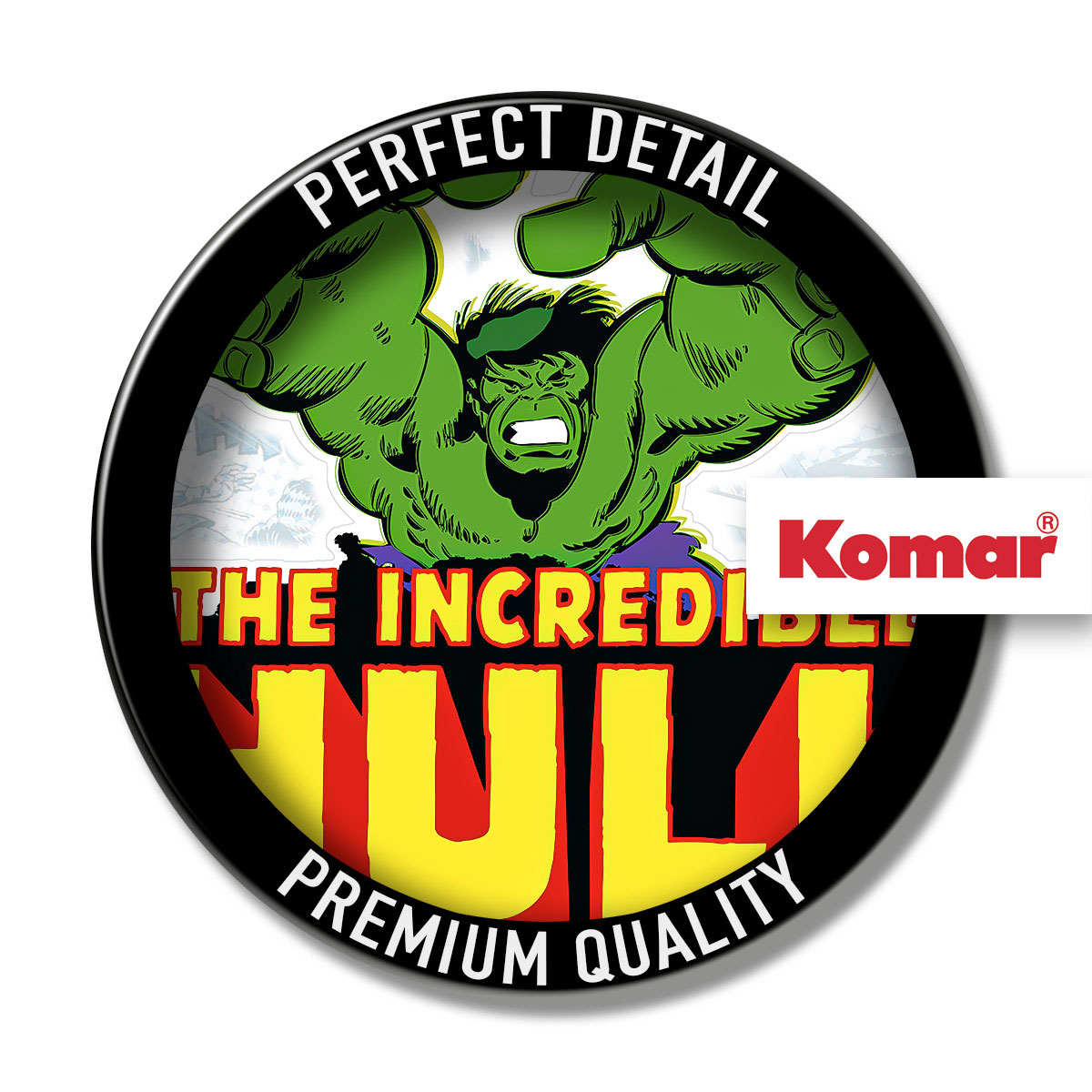 Komar  Wandtattoo Hulk Comic Classic 50x70 cm Bild 3
