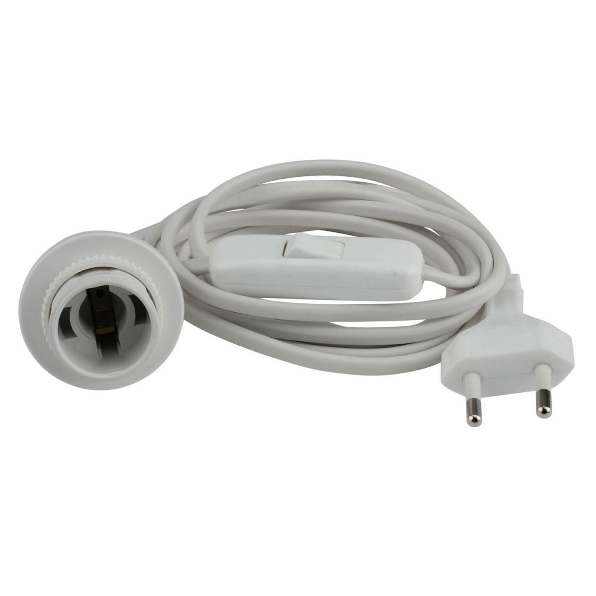 Zuleitung Euro-Stecker und Fassung