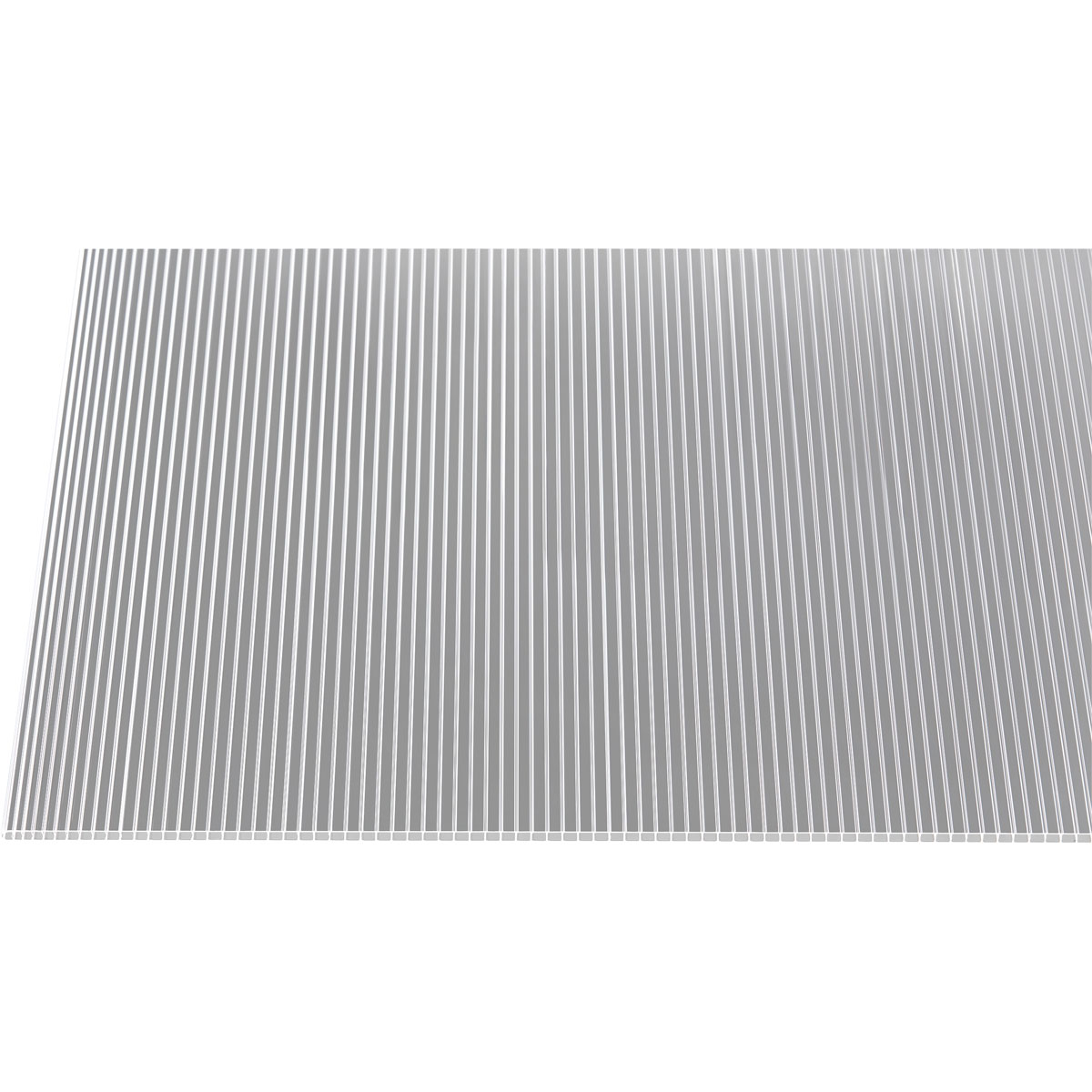 gutta Polycarbonat-Hohlkammerplatte transparent 250 x 98 x 0,6 cm Bild 3