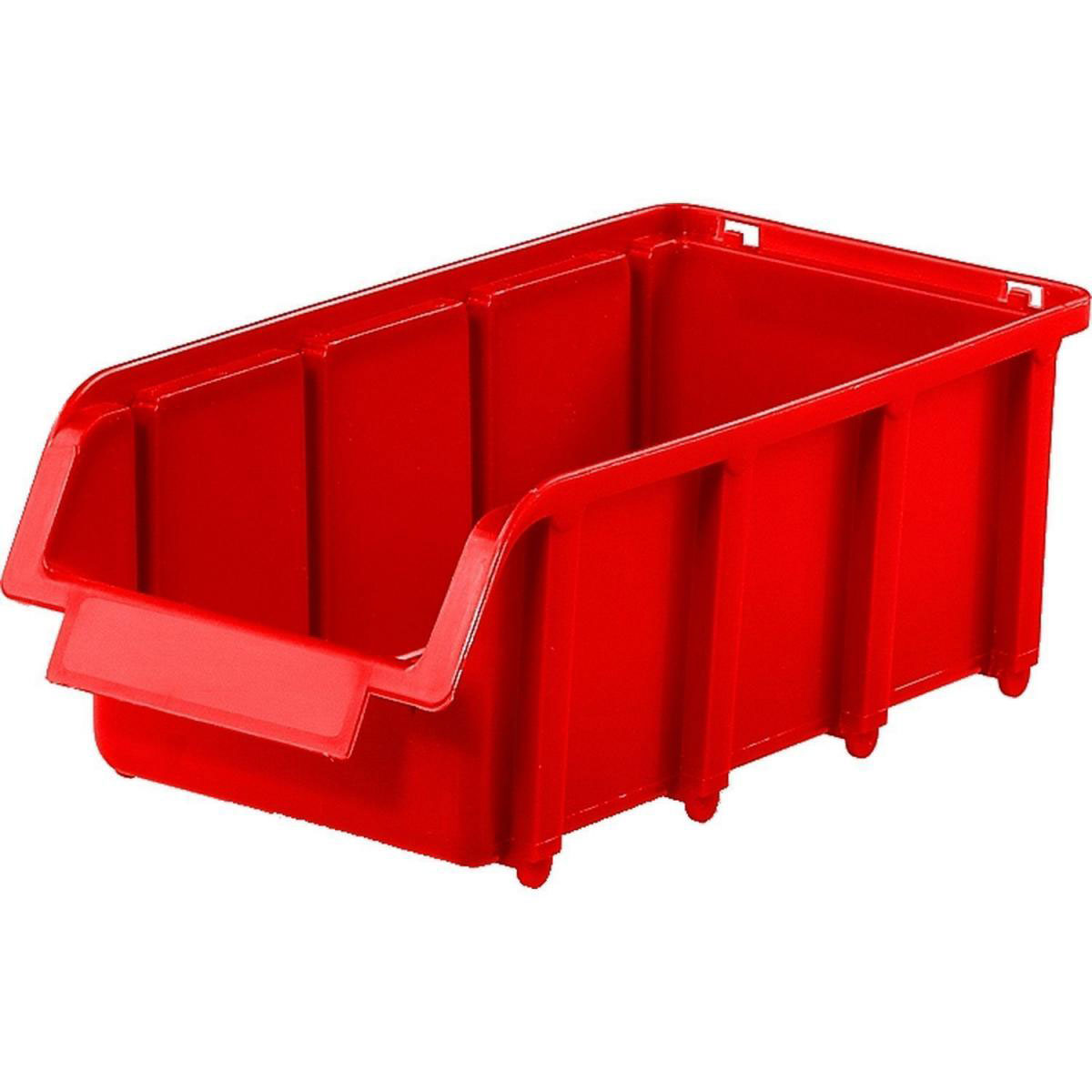 Tood Sichtlagerkasten Visus 10 x 21 x 7,5 cm rot