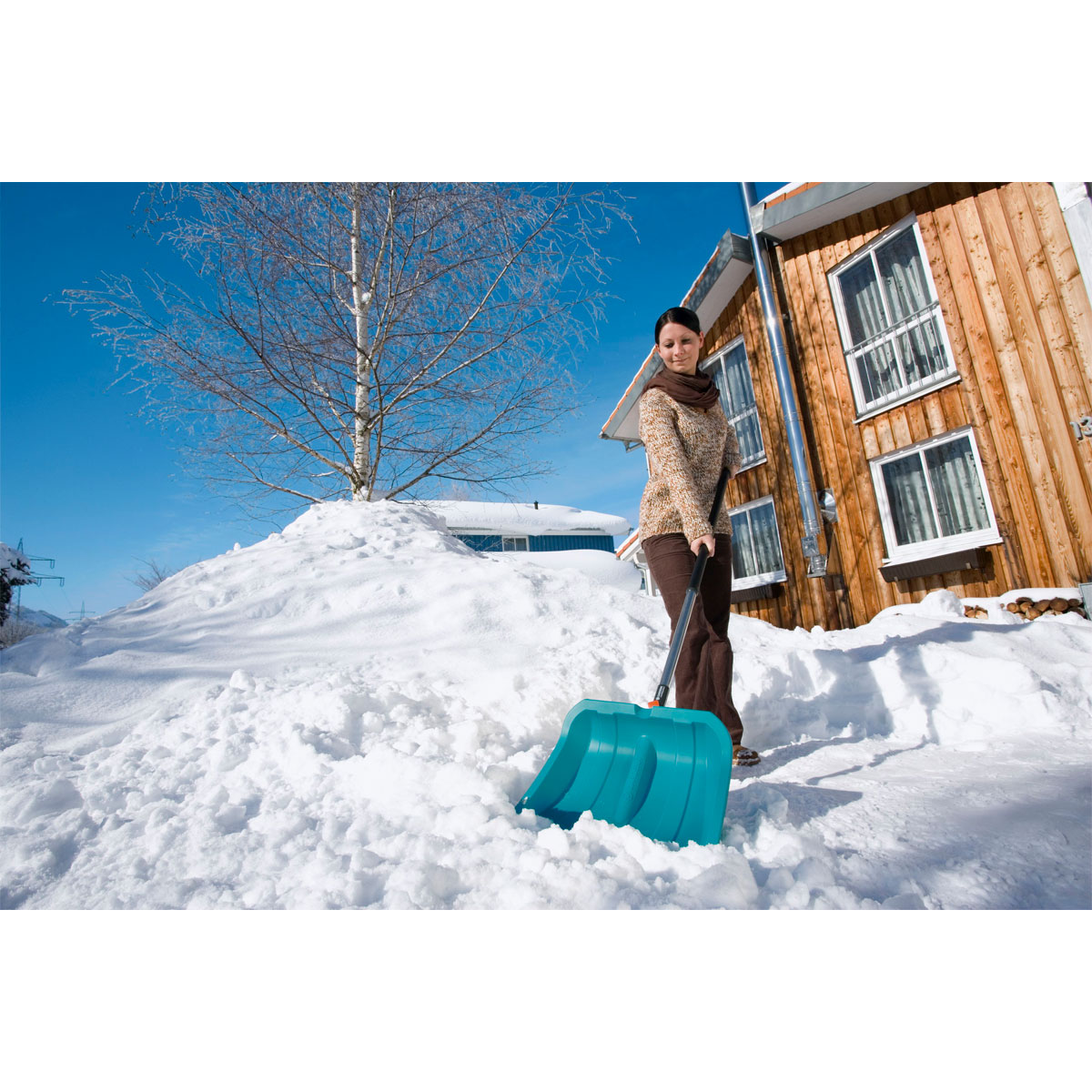 Gardena  Combisystem Schneeschieber Alu 40 40 cm Bild 10