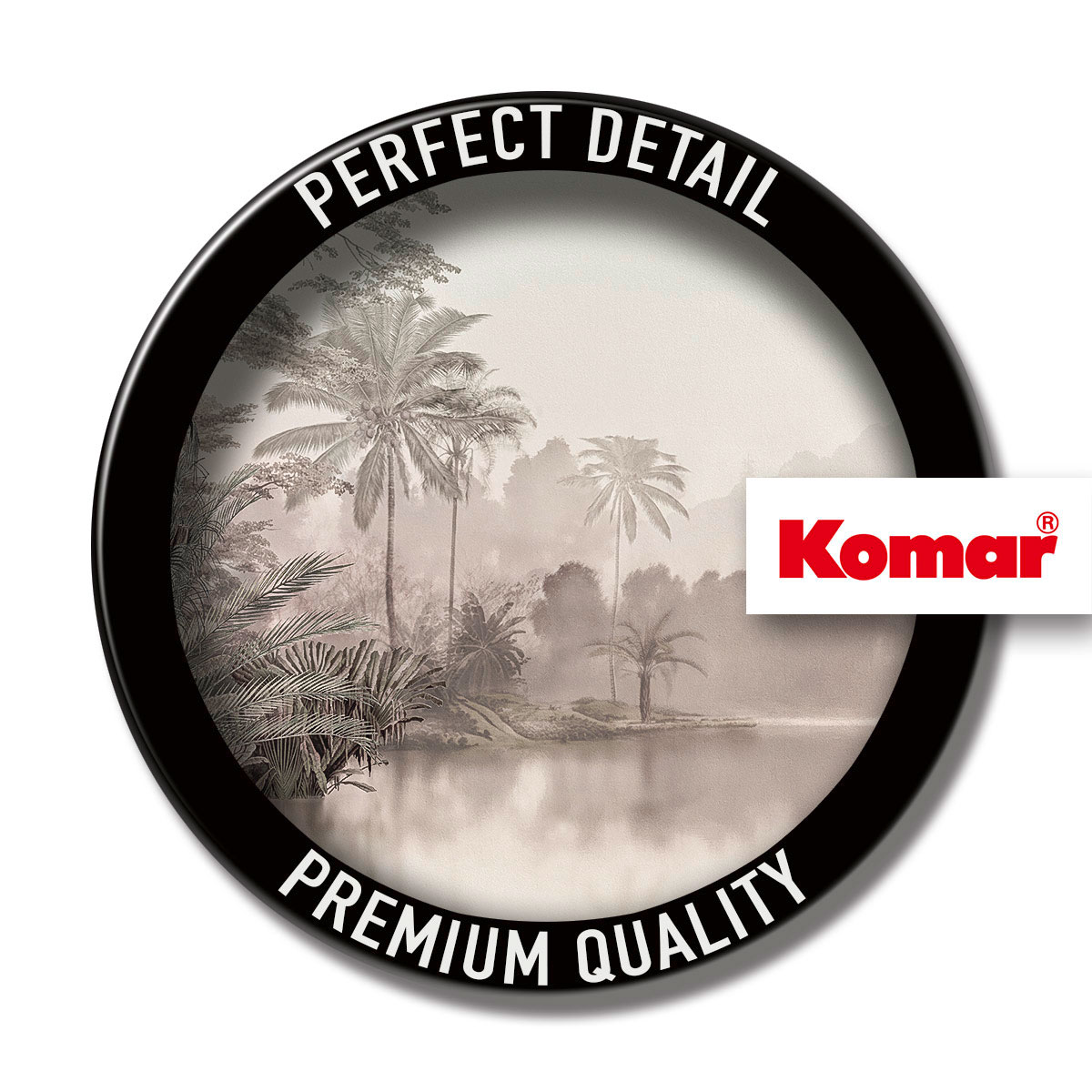 Komar  Vlies Fototapete Lac des Palmiers 200x250 cm Bild 9