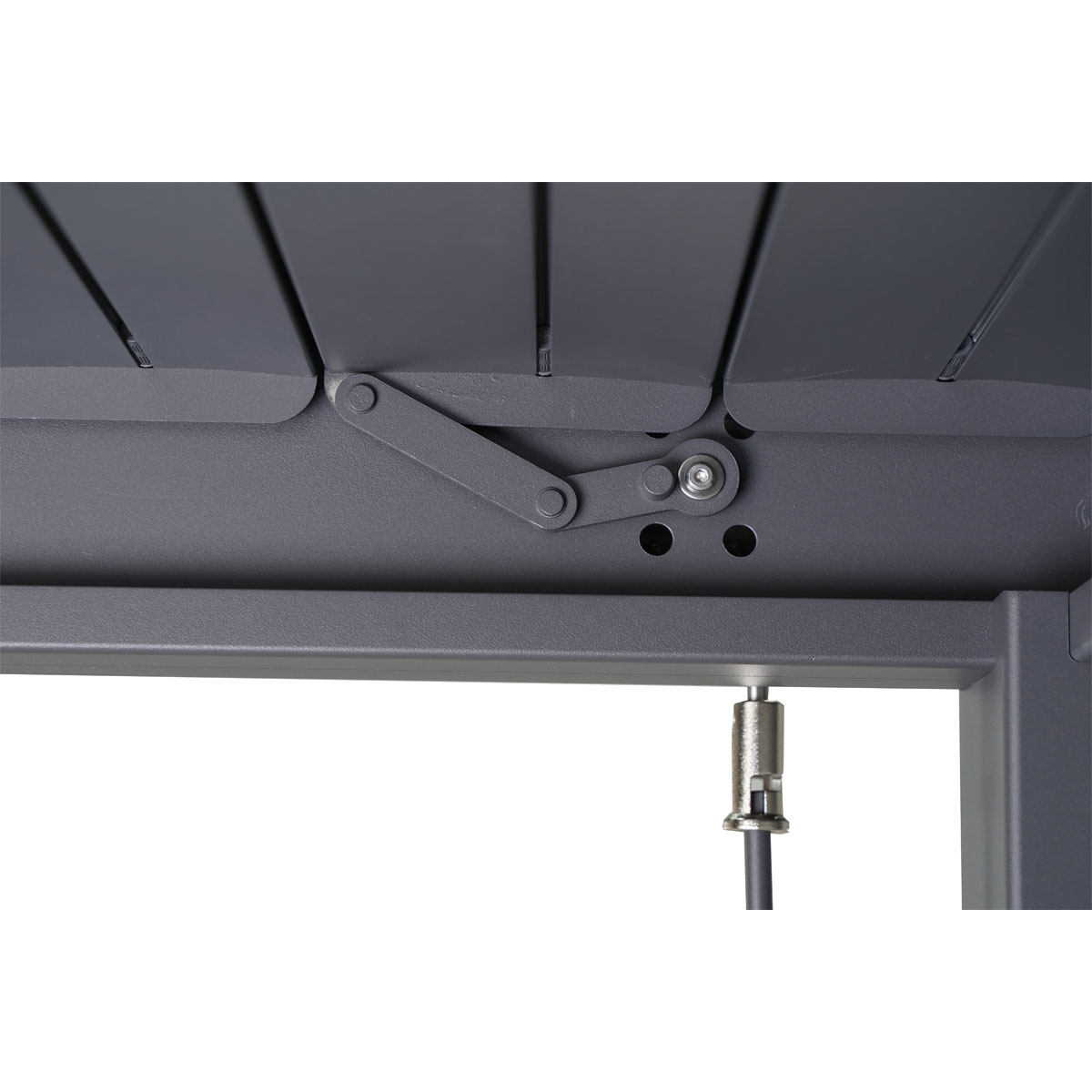 Pergola 111 Deluxe anthrazit 300 x 250 x 600 cm Bild 7