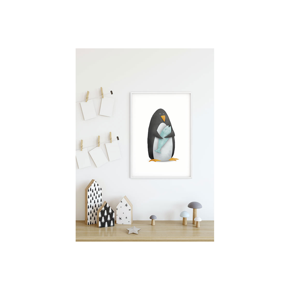 Komar  Wandbild Cute Animal Penguin 50x70 cm Bild 6
