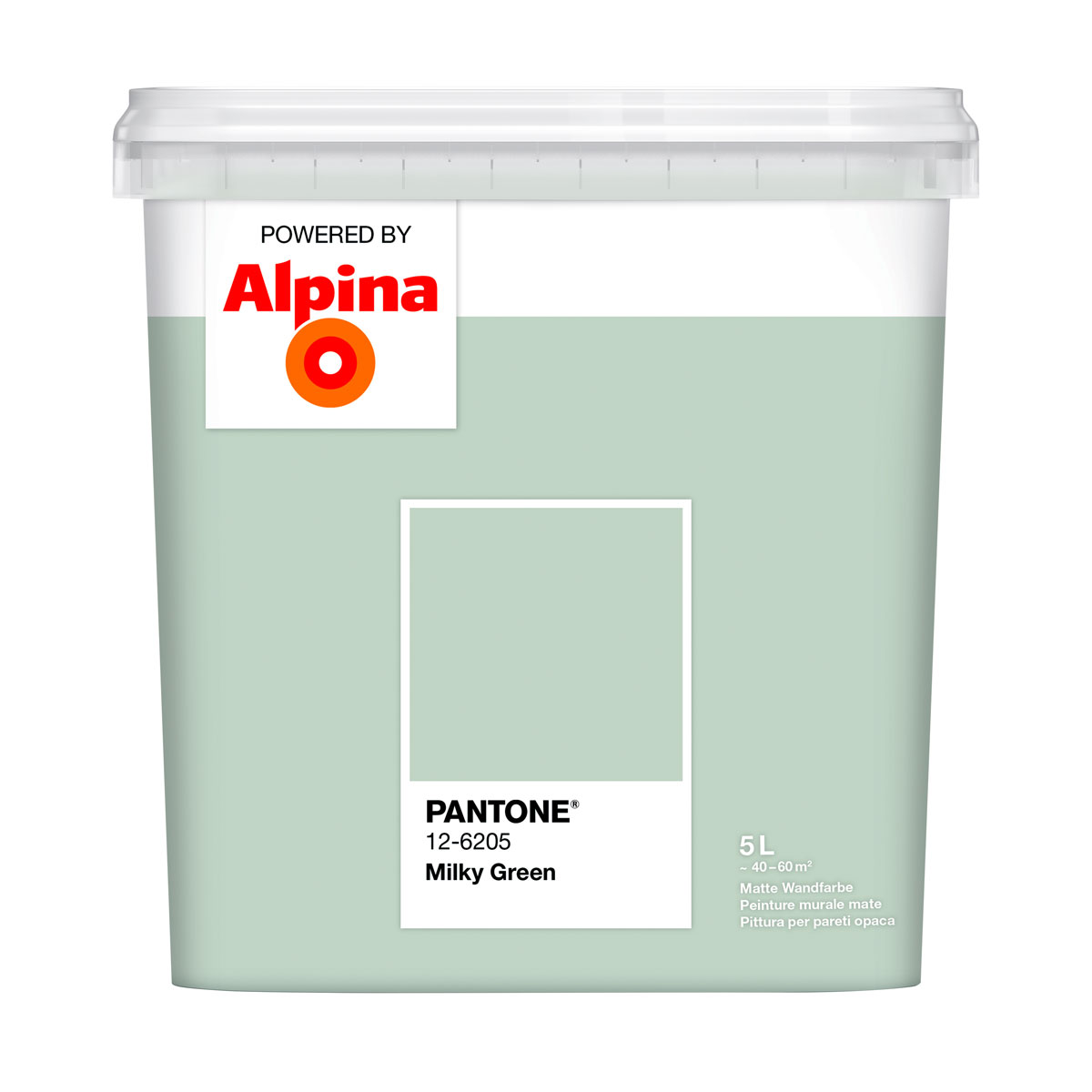 Alpina PANTONE Milky Green 5 L