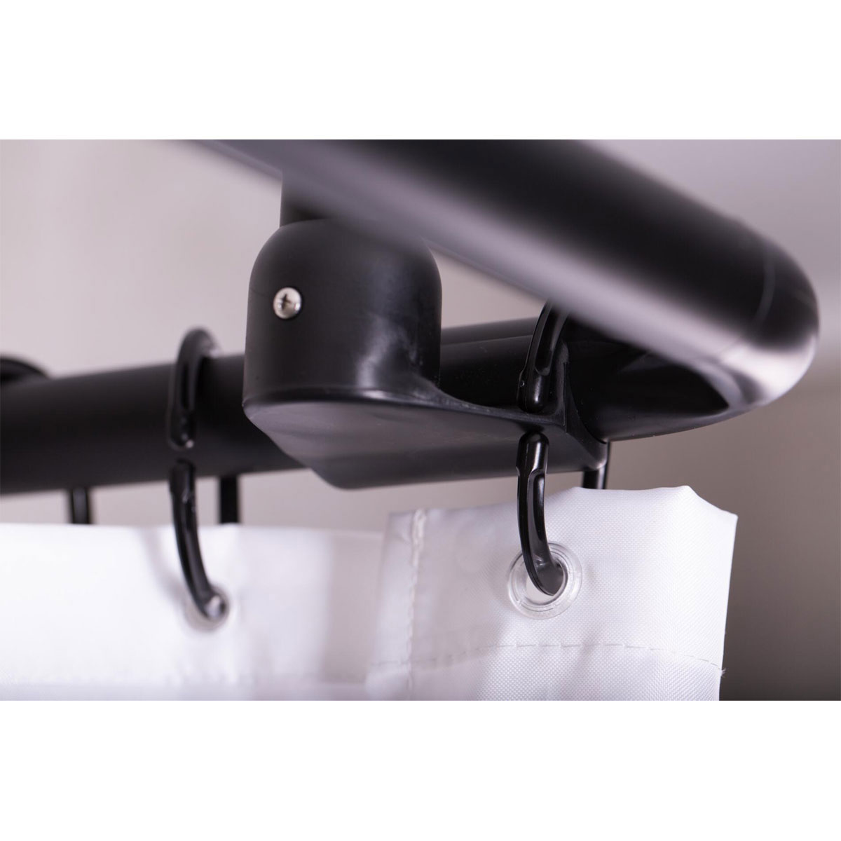 Ridder  Deckenstütze Wien Durchmesser 25 mm ca 55 cm schwarz Bild 3