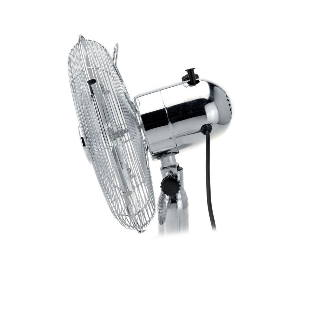 Flector Technik Tischventilator Neptun chrom Bild 3