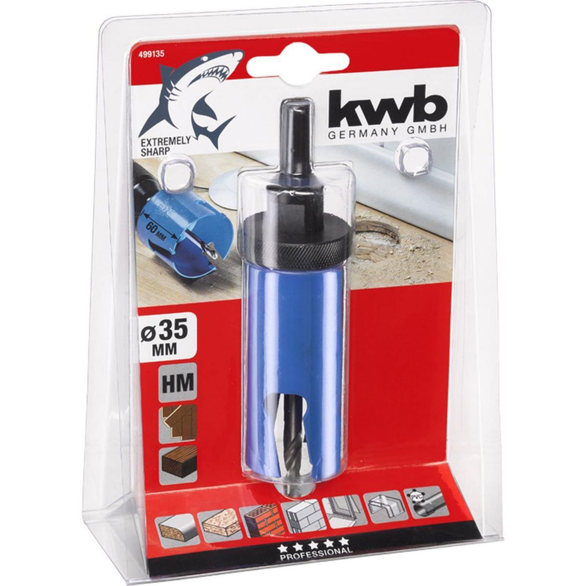 kwb  Lochsägen Durchmesser 35 mm Bild 2