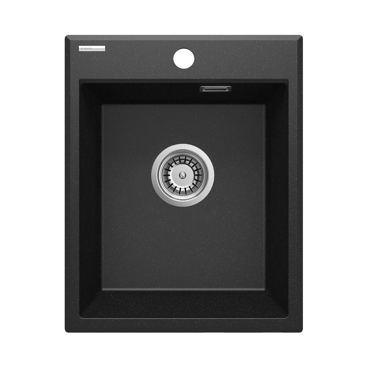 deante  1 Becken Granitspüle ERIDAN ohne Abtropffläch graphit metallic