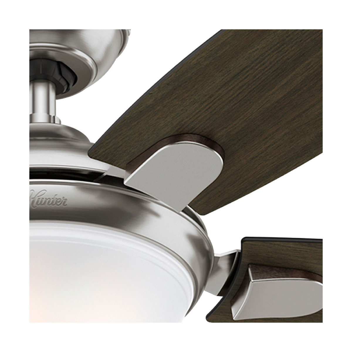 Hunter Fan Hunter Deckenenventilator Contempo 132 cm Nickel gebürstet Bild 5