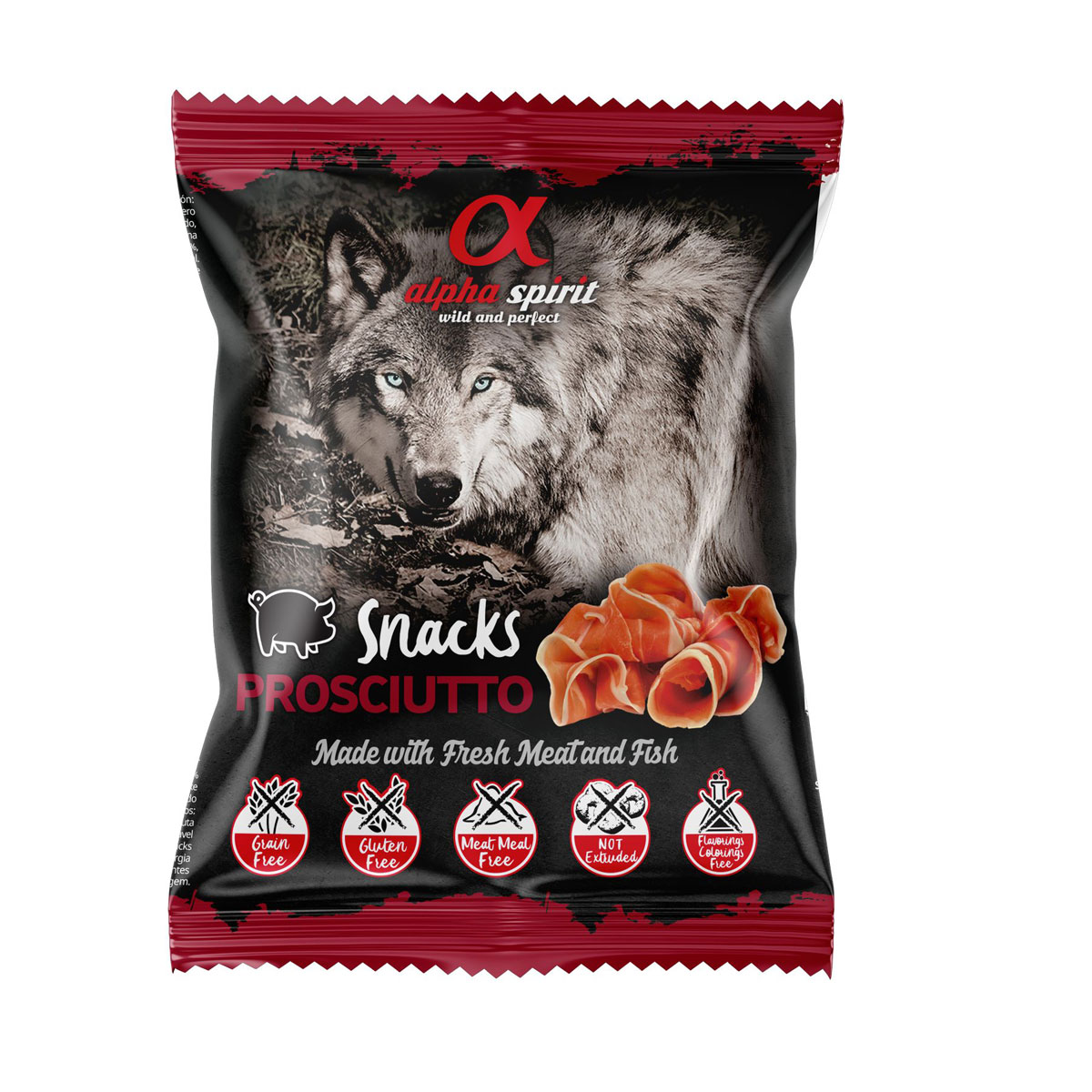 alphaspirit  Snack gewürfelt Prosciutto 50 g