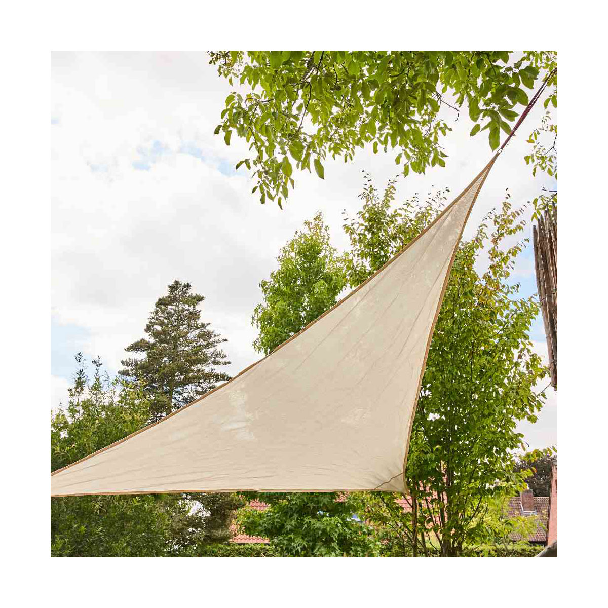 Siena Garden Sonnensegel Solino 360 x 360 cm natur Bild 4