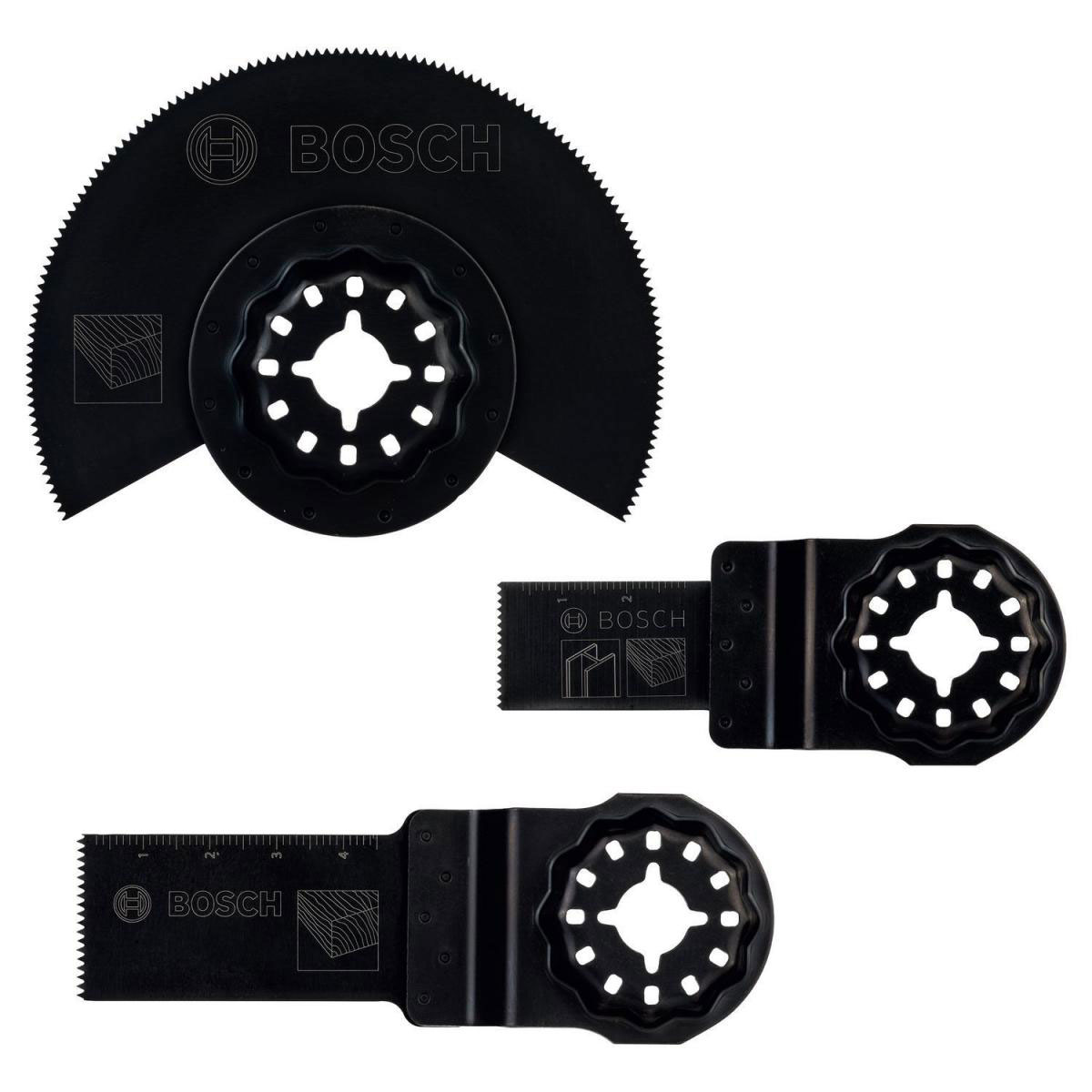 Bosch  Prom Multischneider OMT Zubehör-Set 3- teilig für Holz Bild 1