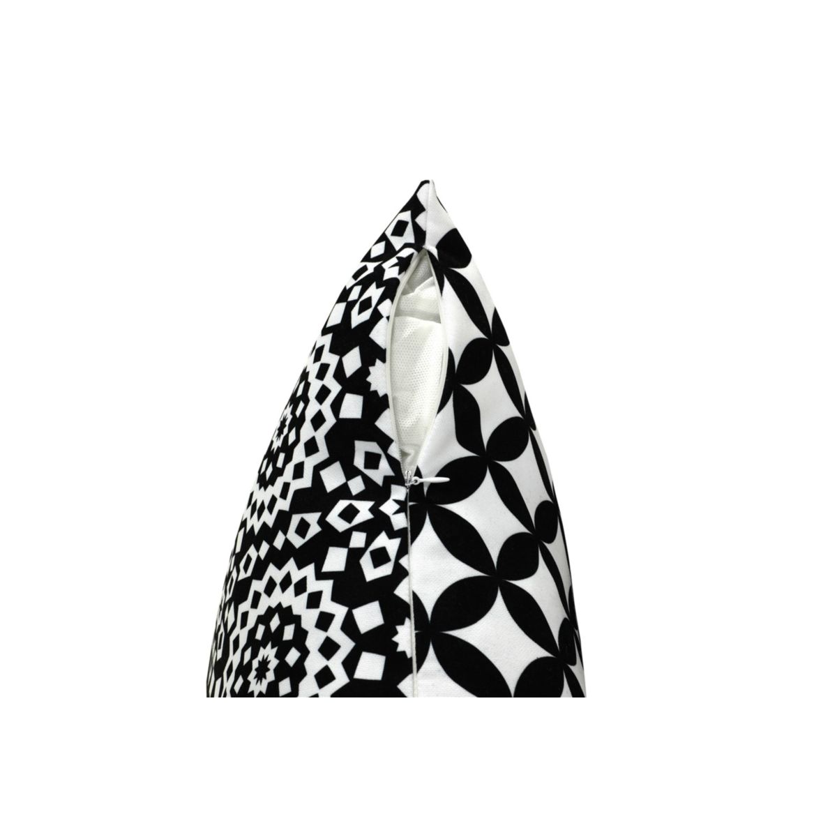 Dekokissen Stereo 125 schwarz / weiß 45 x 45 cm Bild 5