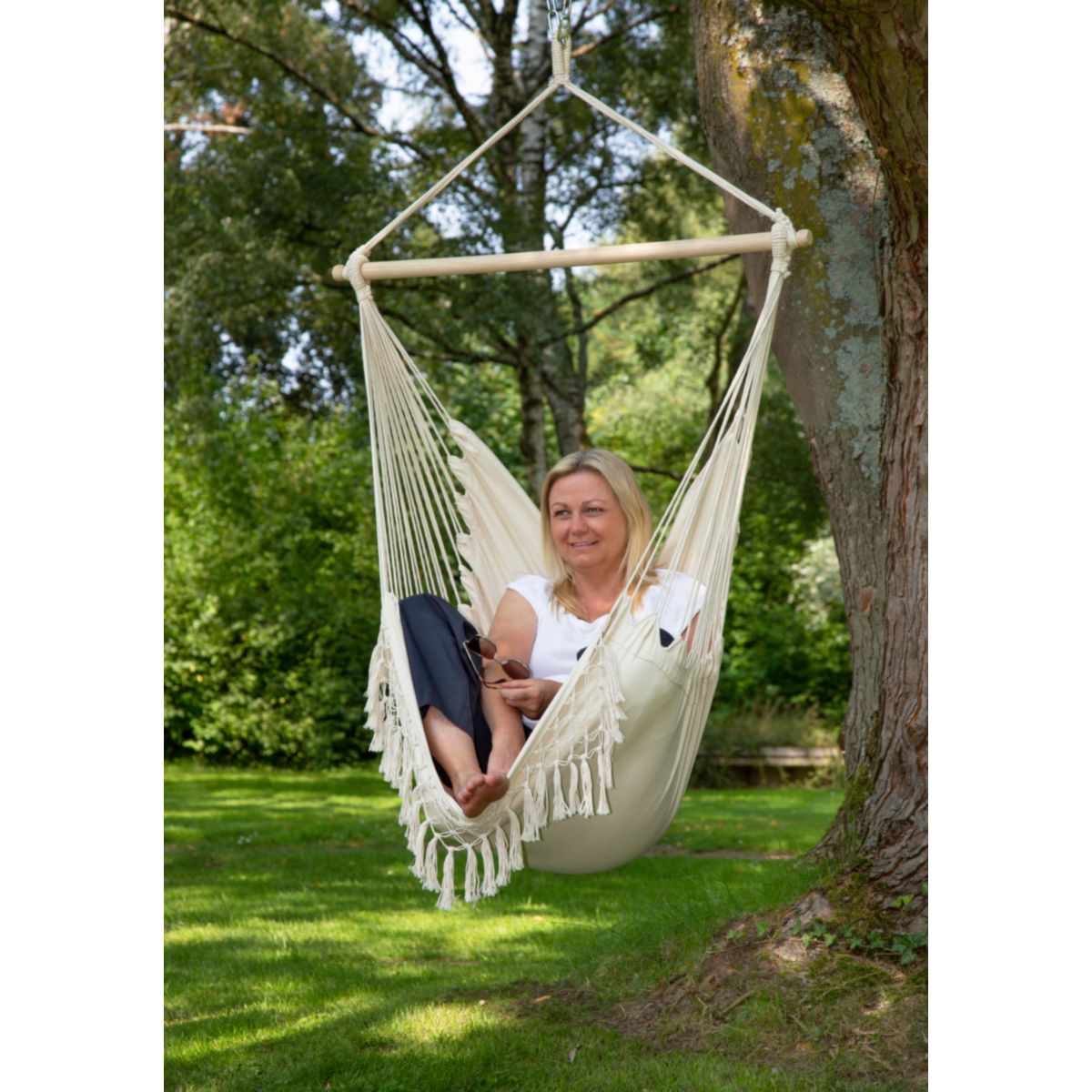 Hängesitz Cream 90x130cm