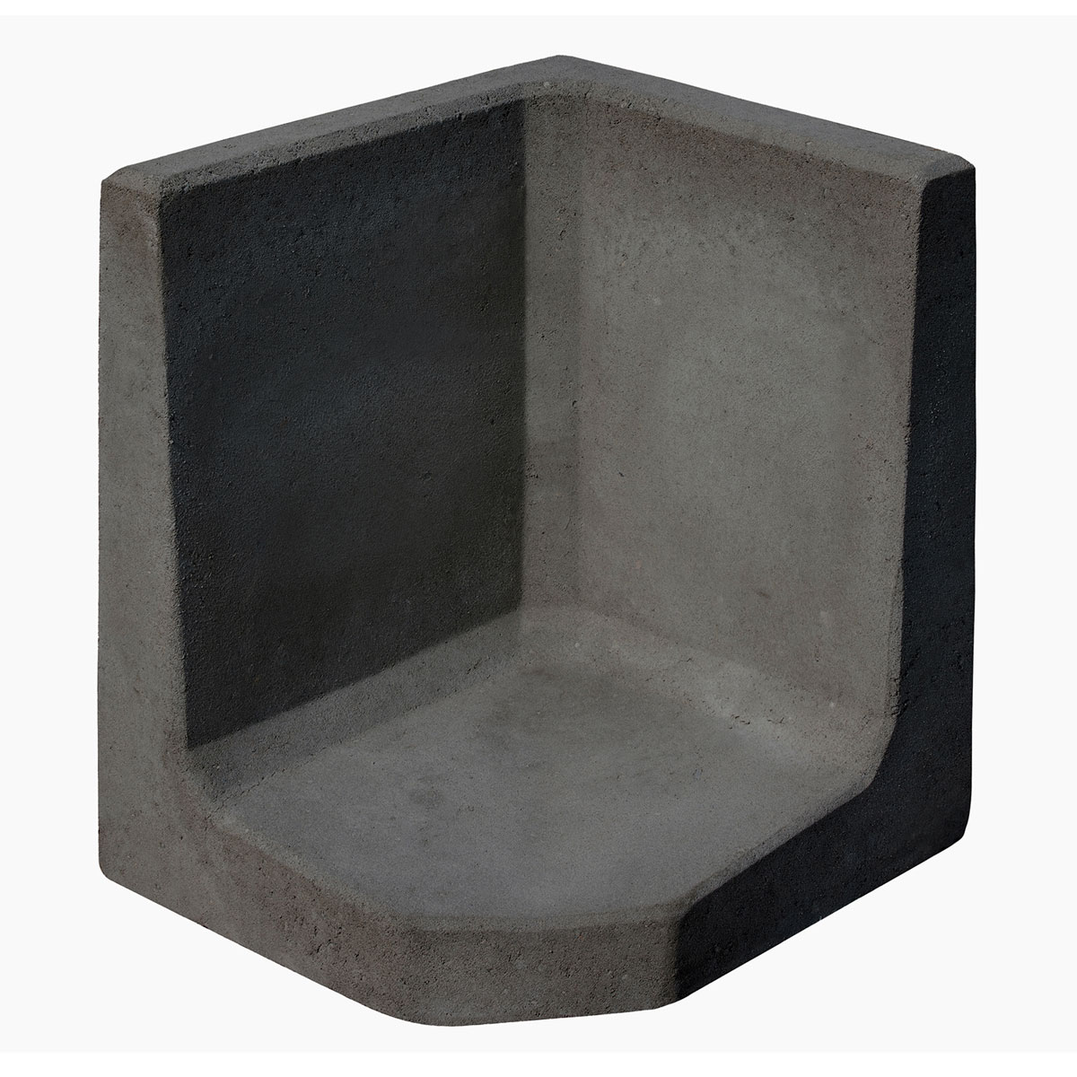 Diephaus  L-Stein-Ecke anthrazit 60 x 50 x 50 x 7 cm